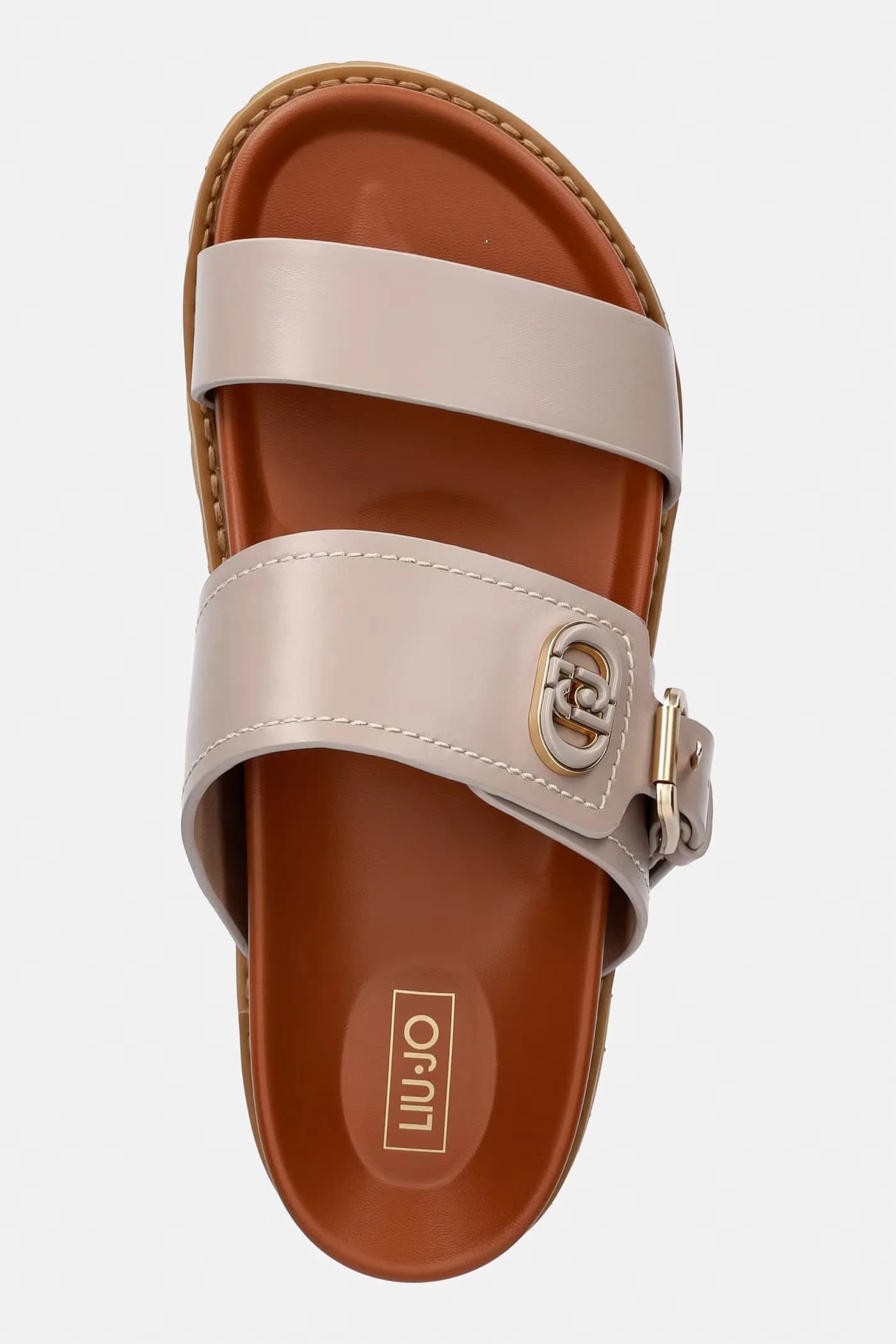 Женские кожаные шлепанцы LIVIA 02 - фото 4