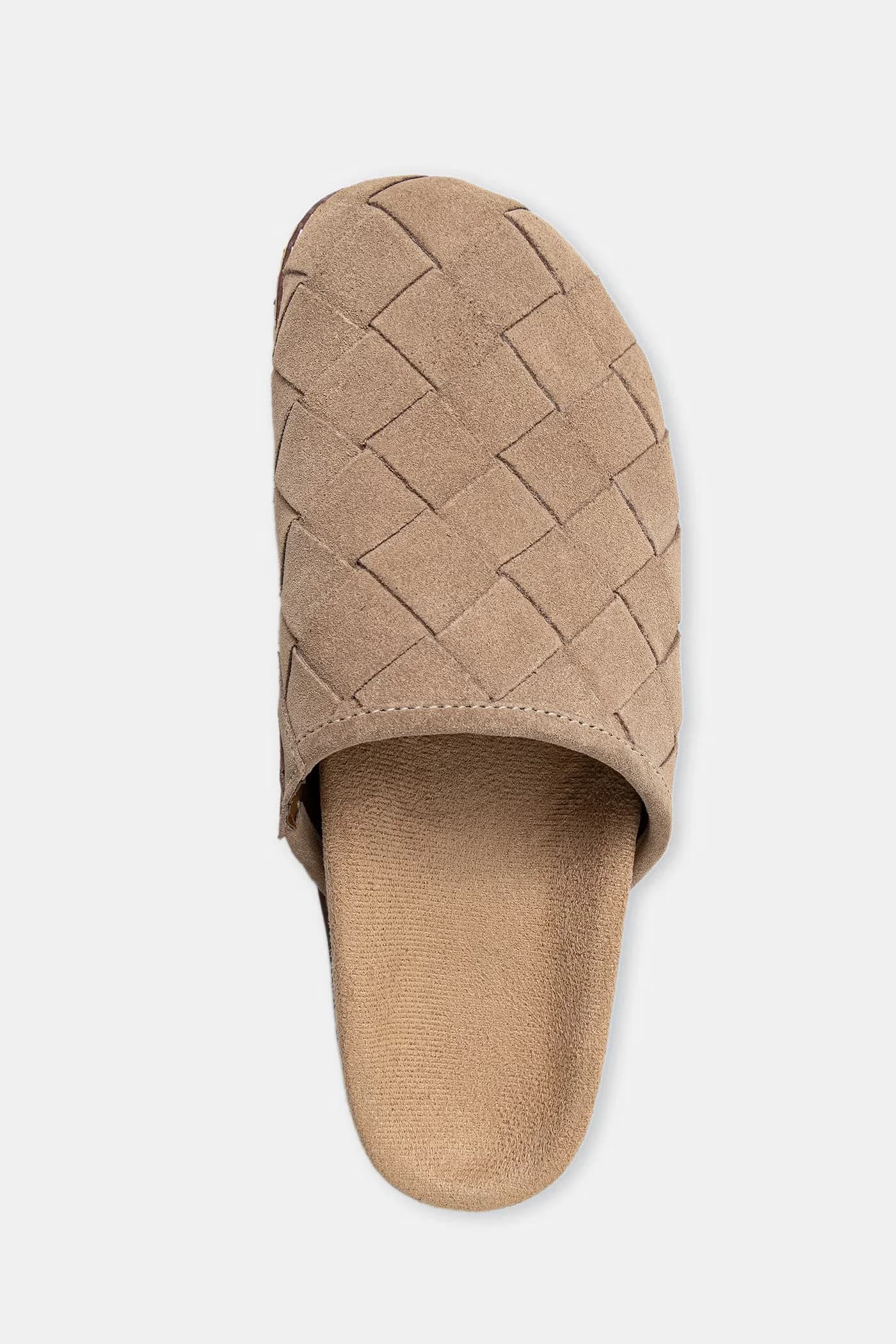 Замшевые шлепанцы - фото 4