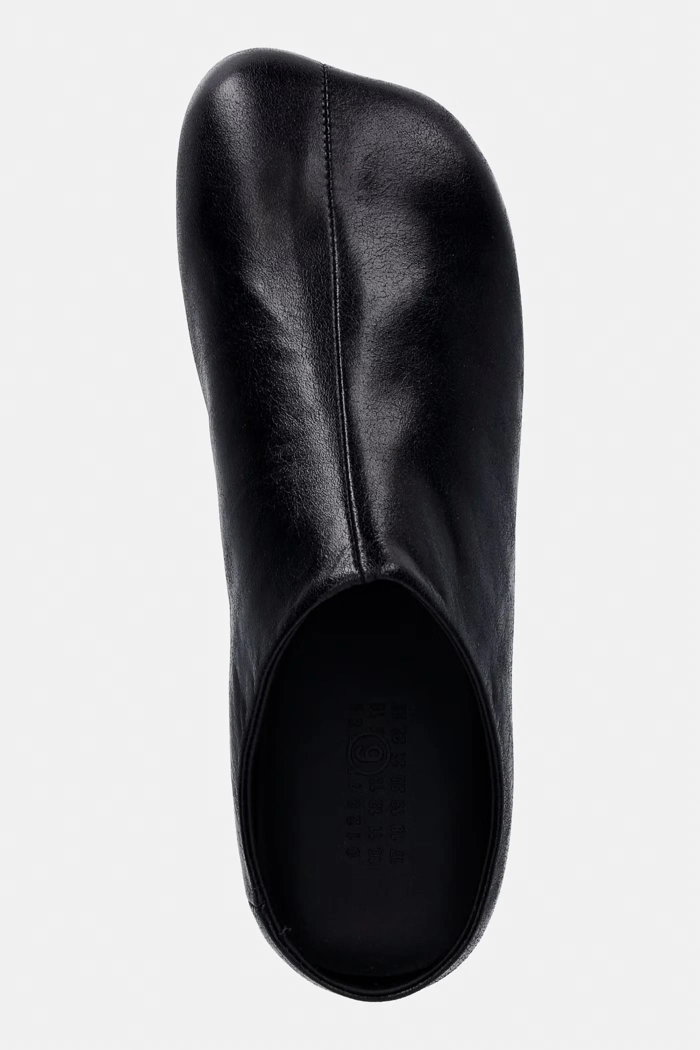 Женские кожаные тапочки-мюли - фото 4