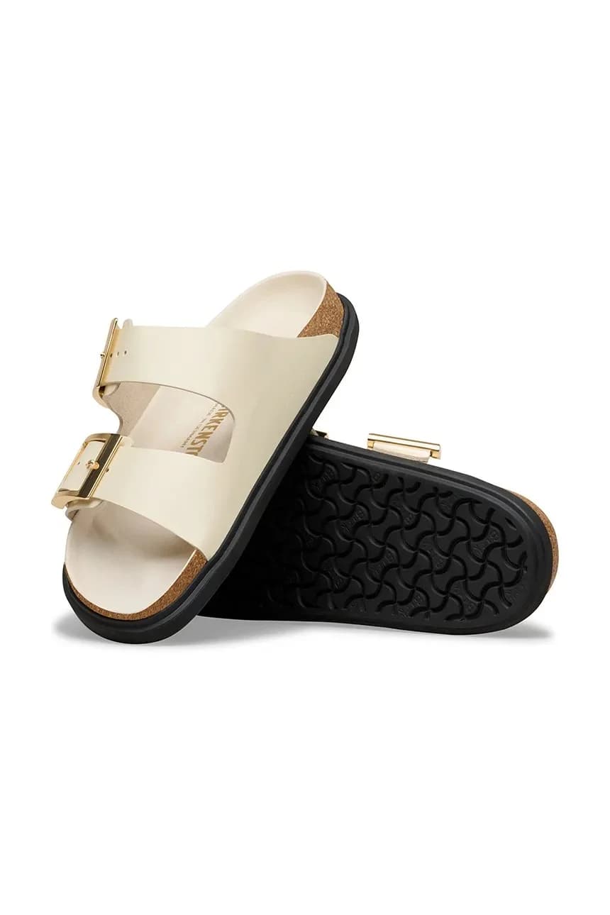 Кожаные шлепанцы с пряжкой Arizona Droplet - фото 4