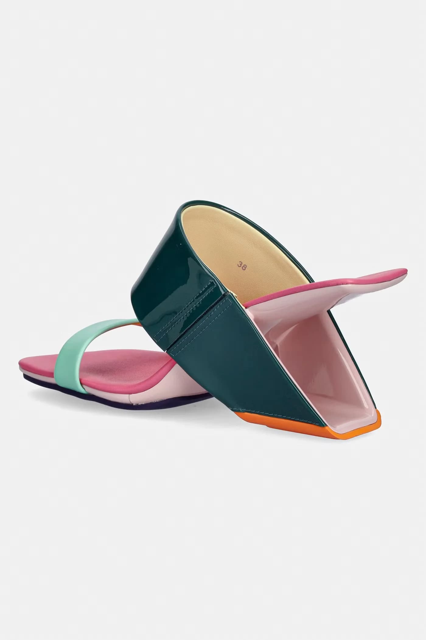 Кожаные шлепанцы Loop Hi - фото 3