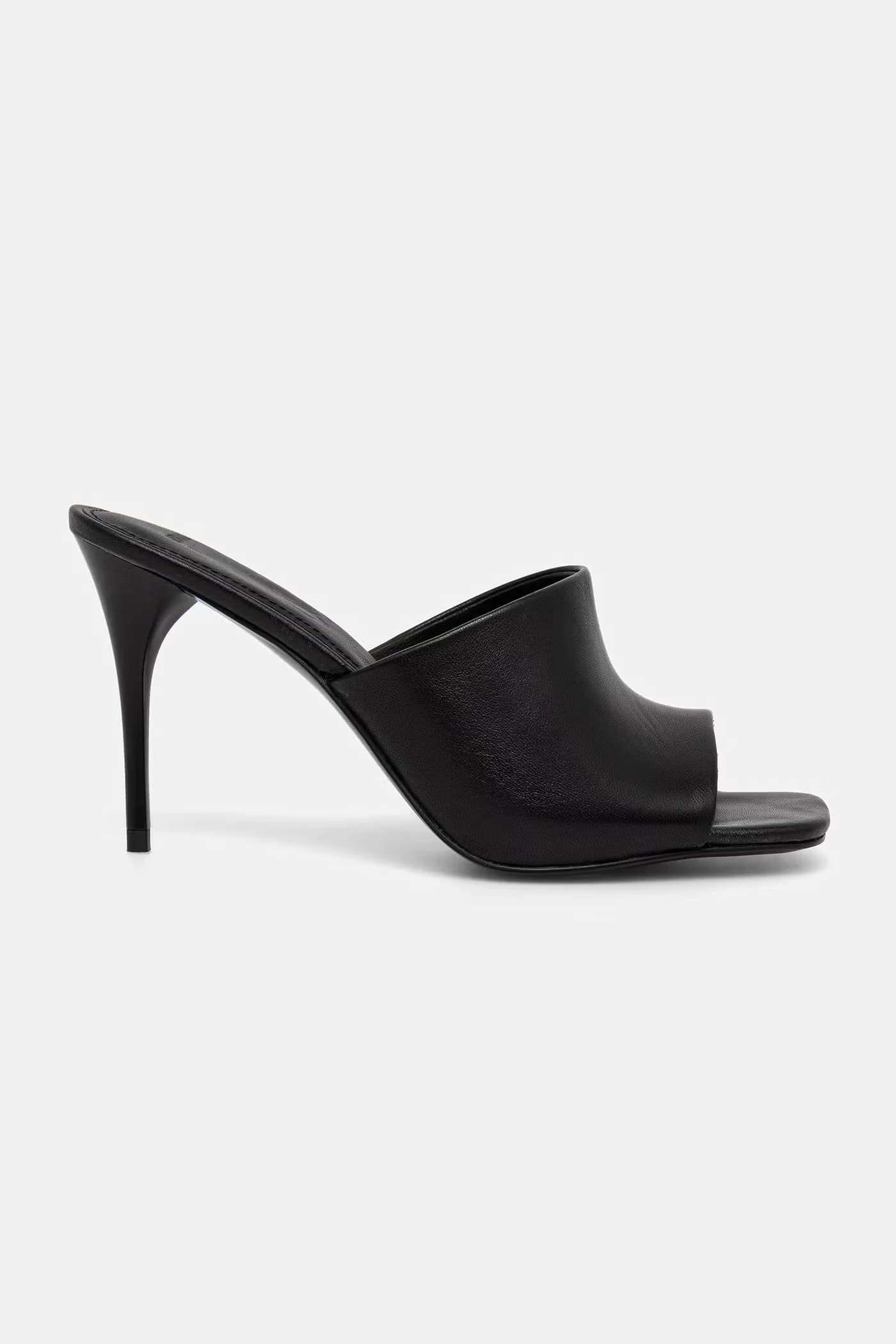 Кожаные шлепанцы - фото 2