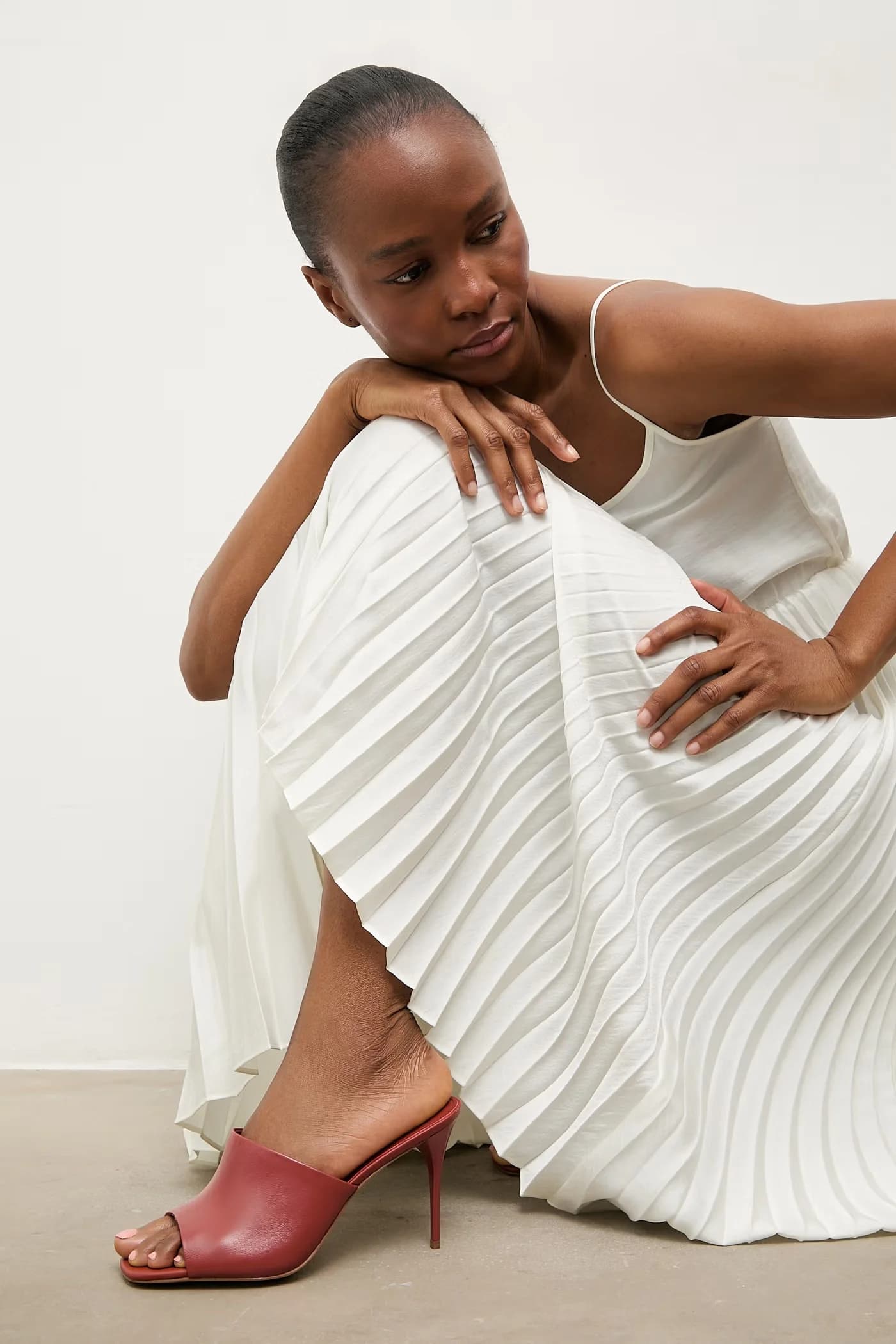 Кожаные шлепанцы - фото 6