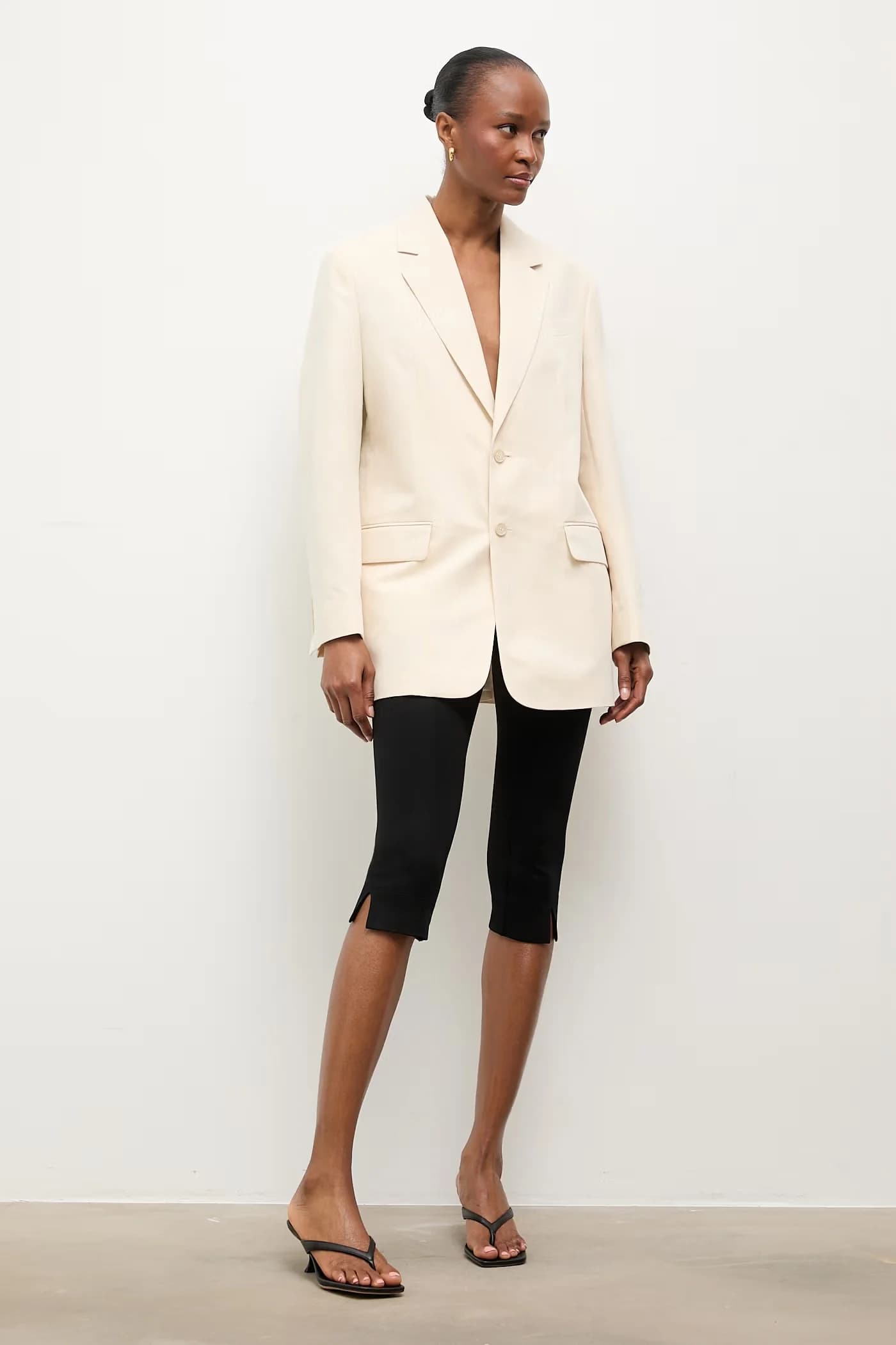 Кожаные шлепанцы - фото 6