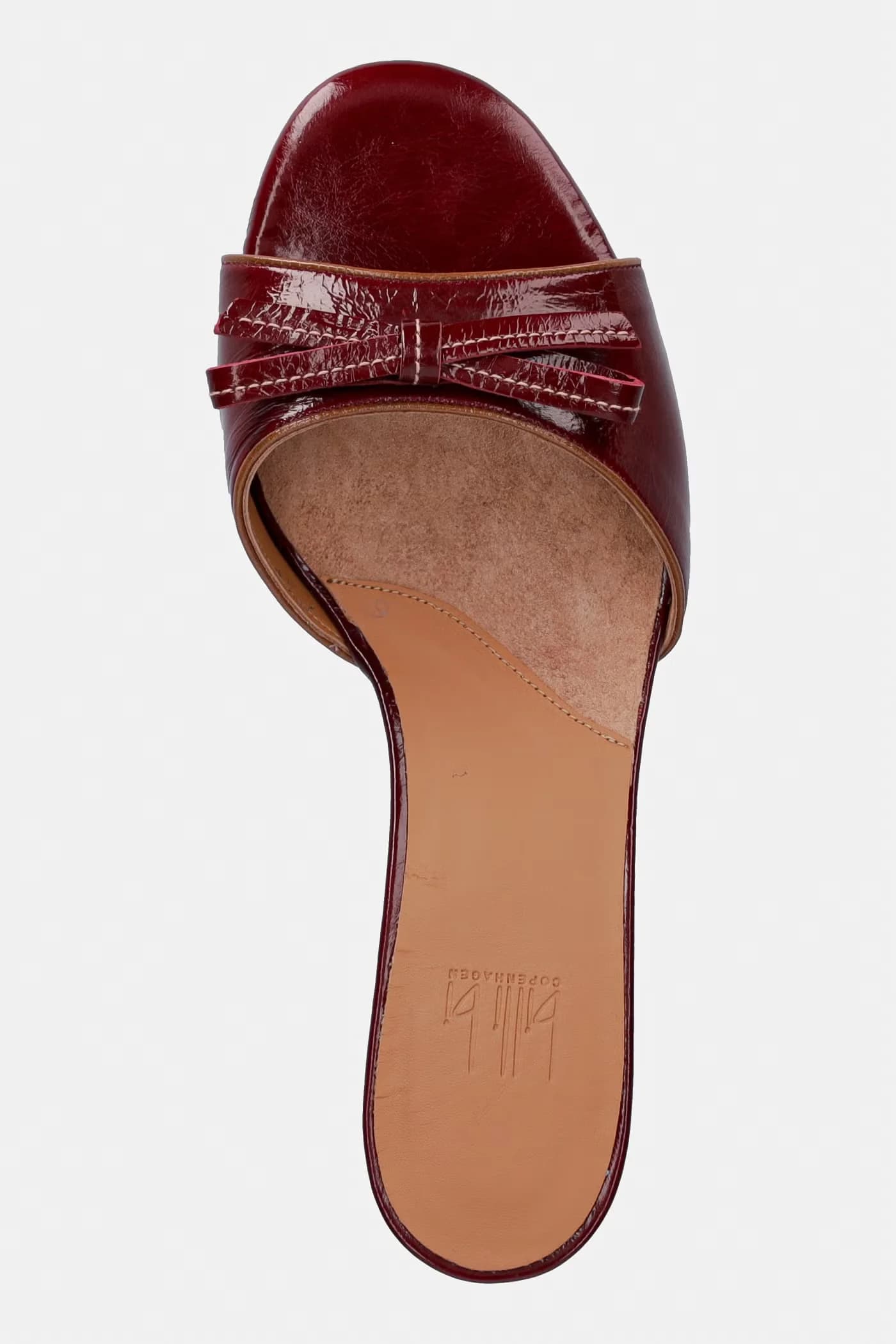 Кожаные шлепанцы - фото 4