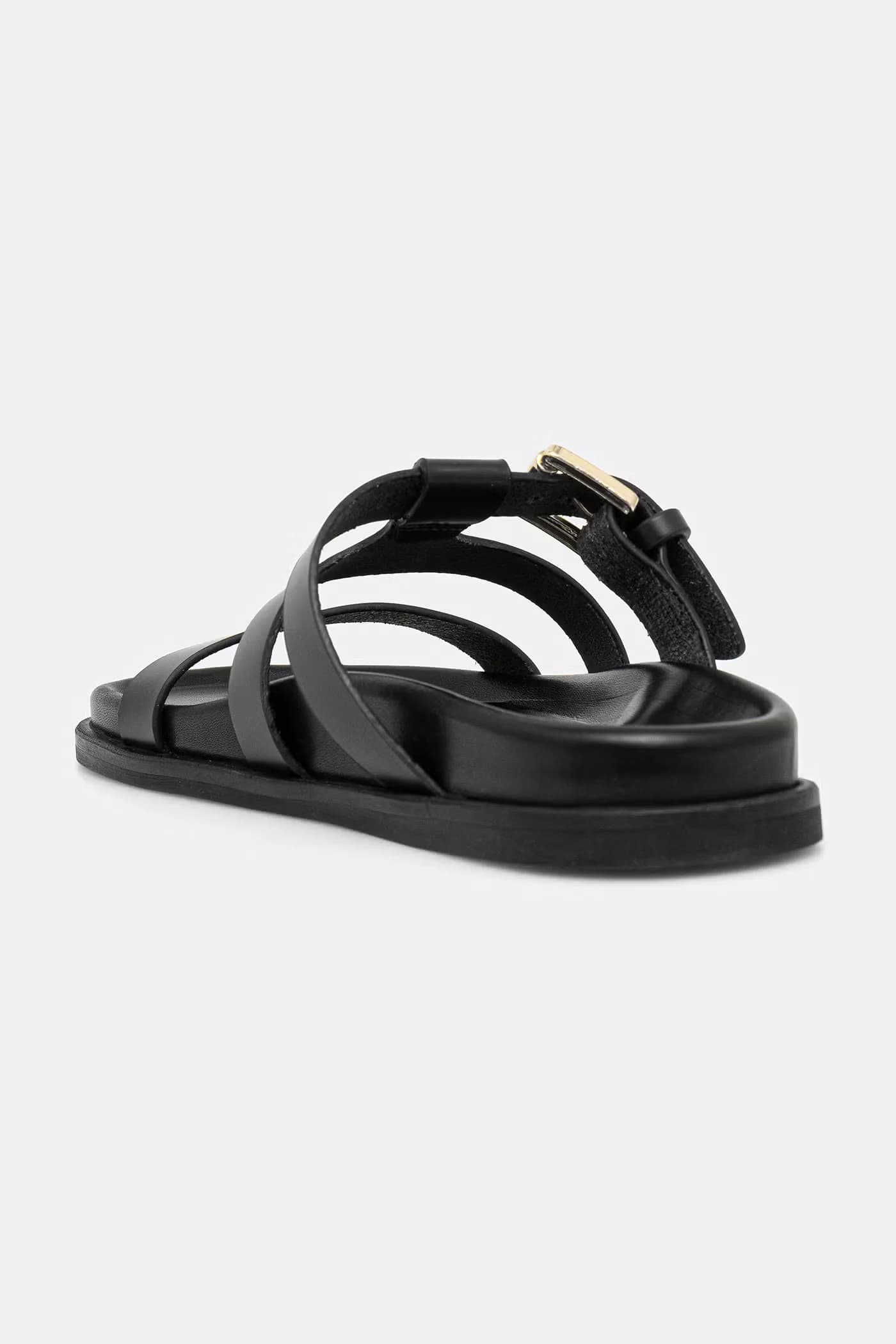 Кожаные шлепанцы - фото 3