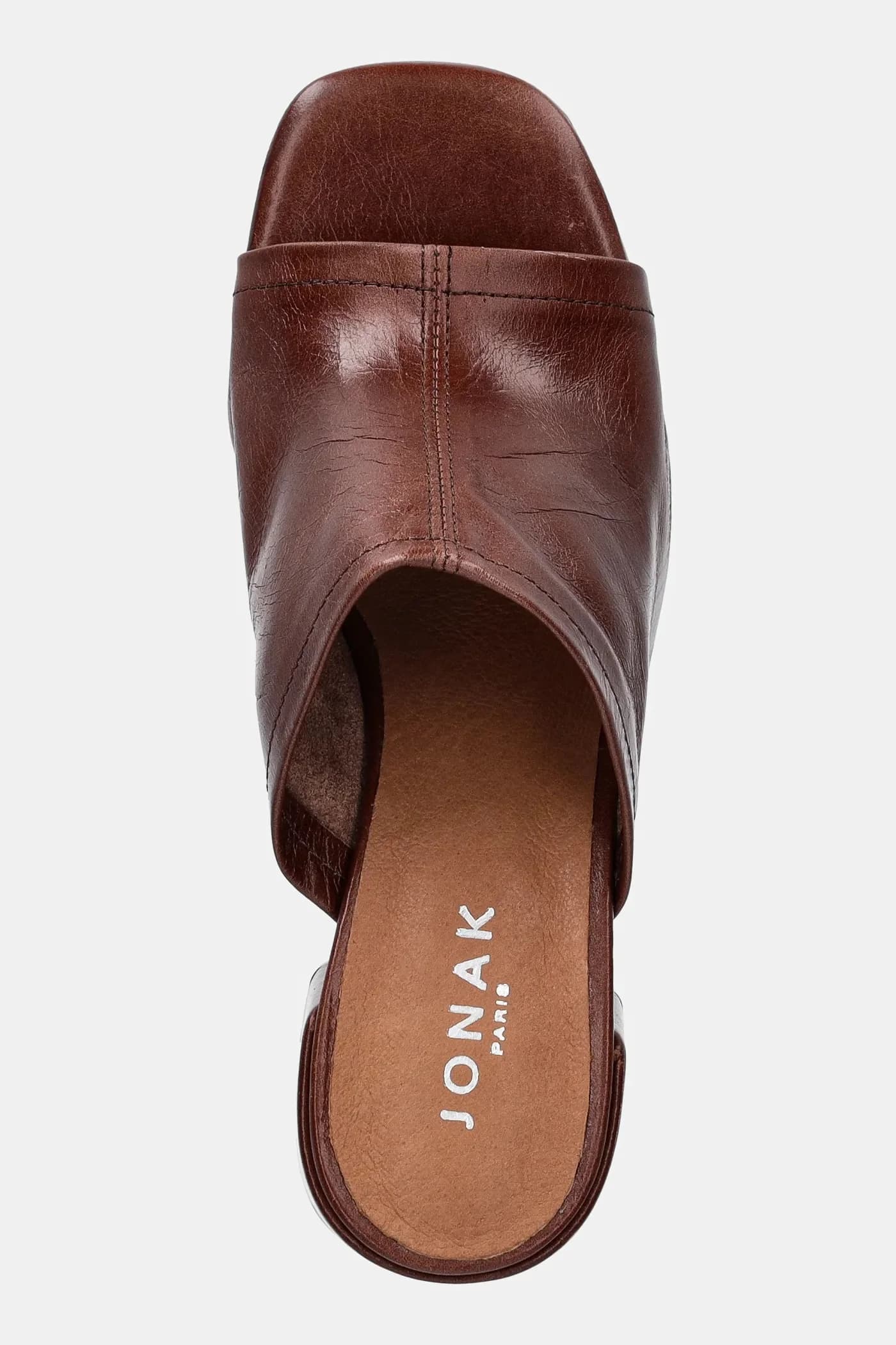 Кожаные шлепанцы BUTTERFLY - фото 4