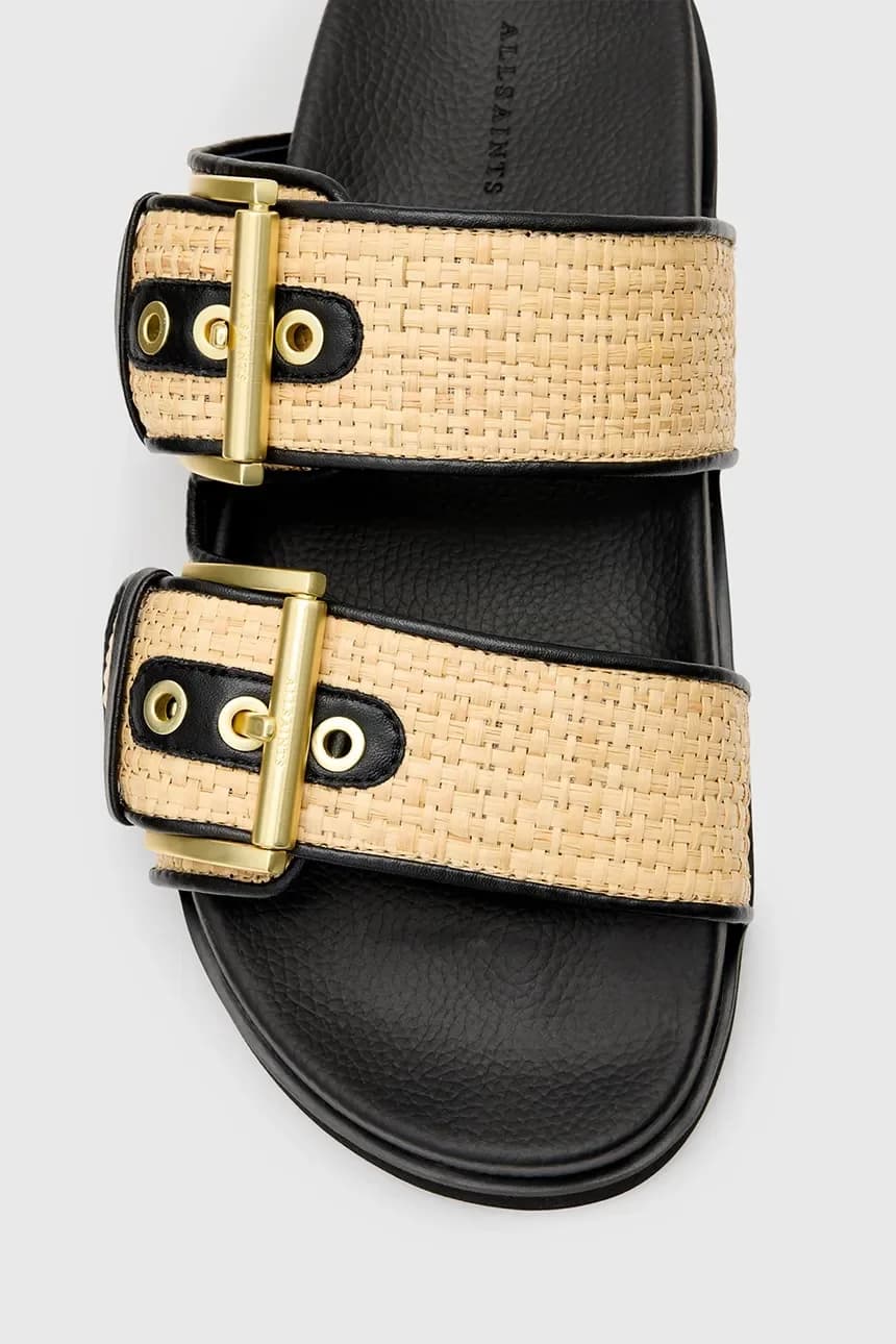 шлепанцы Sian Raffia Sandal - фото 5