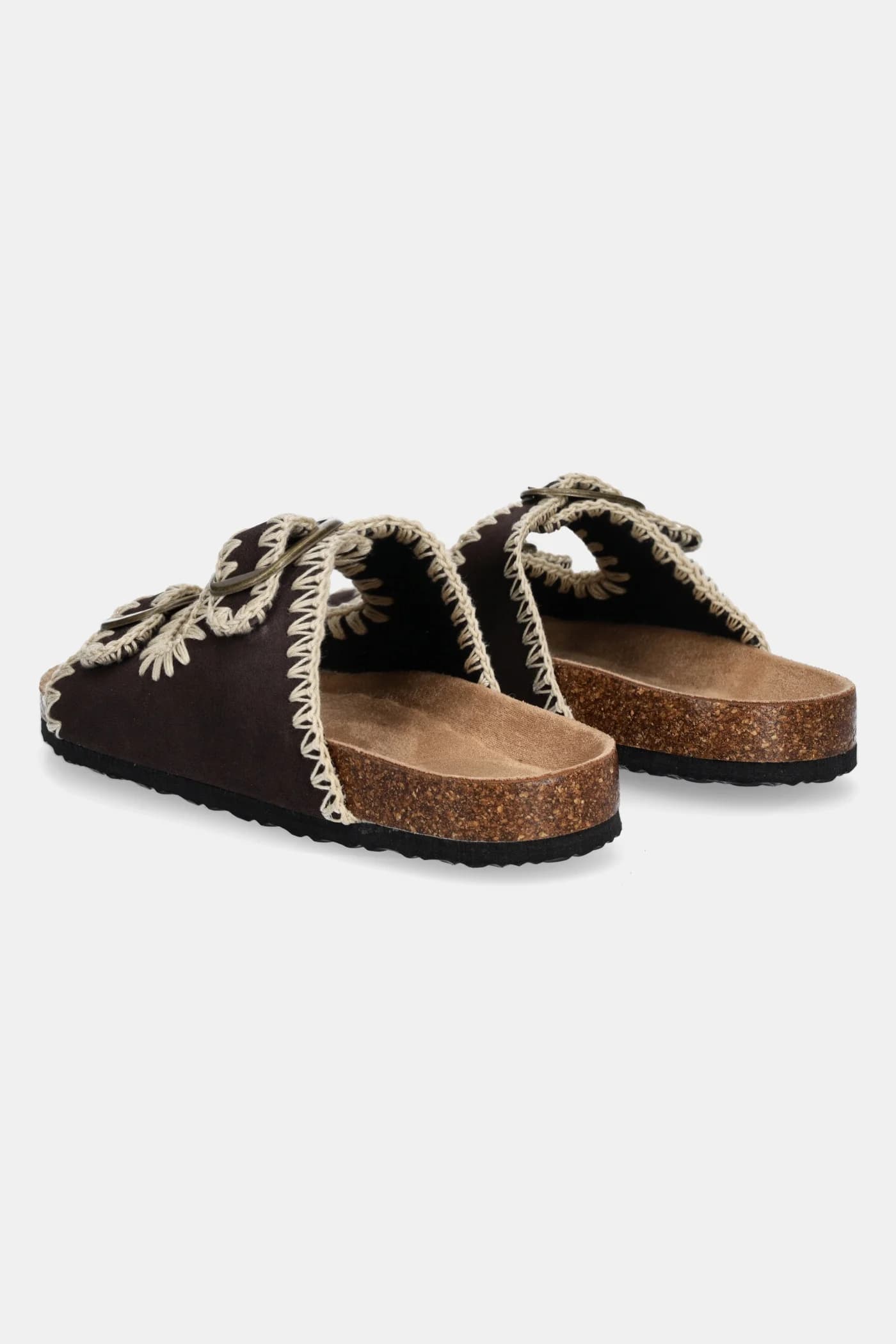 Замшевые шлепанцы - фото 3