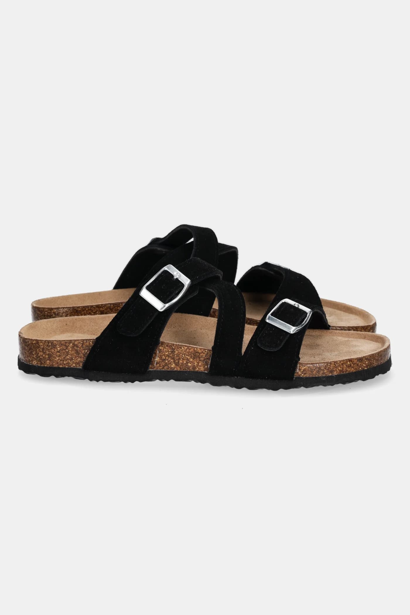 Замшевые шлепанцы - фото 2