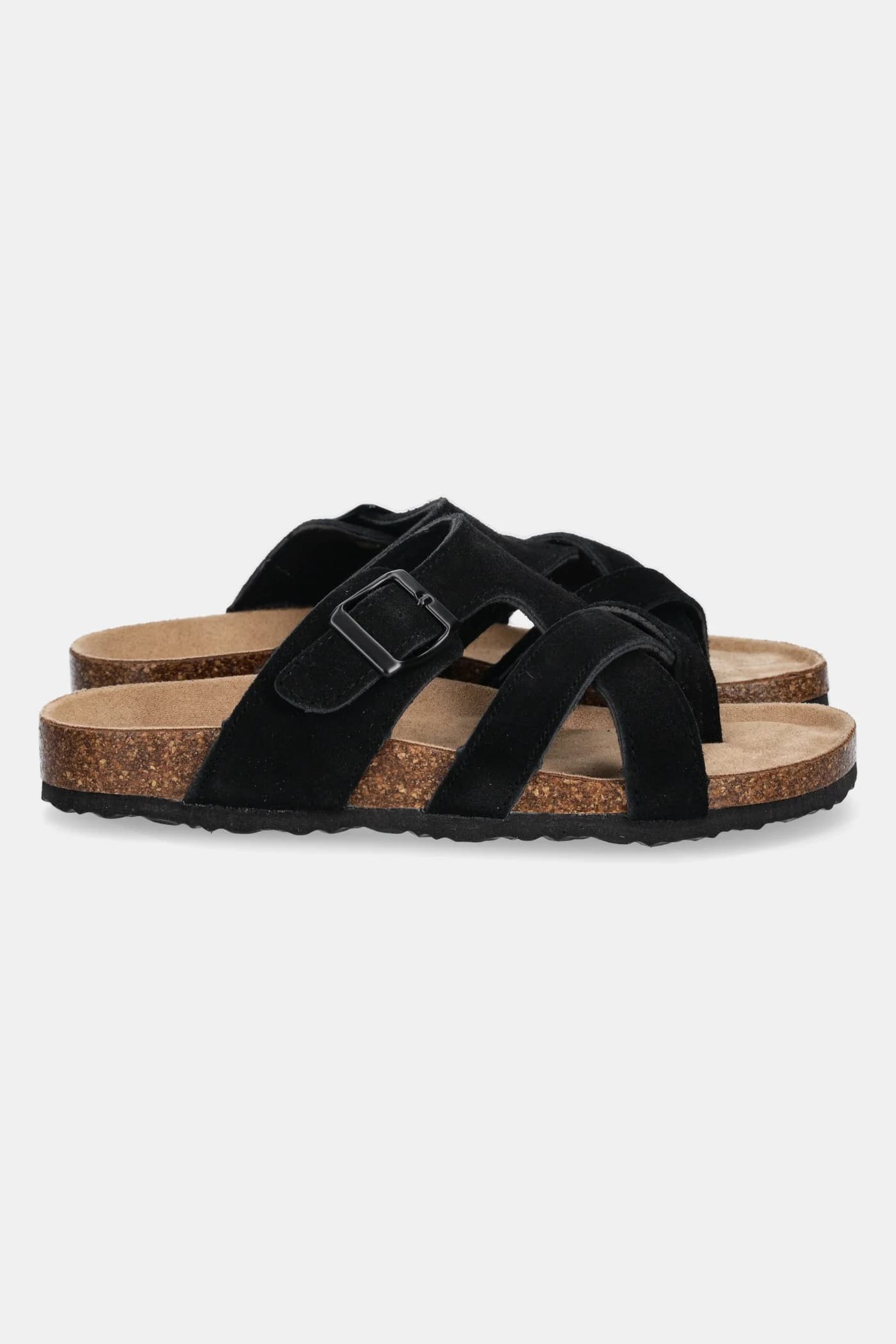 Замшевые шлепанцы - фото 2