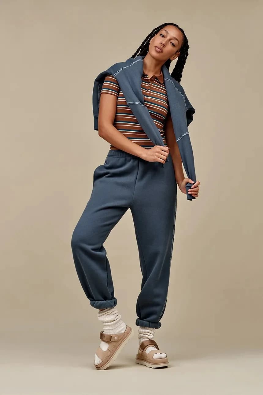 замшевые шлепанцы Goldenstar Glide - фото 6