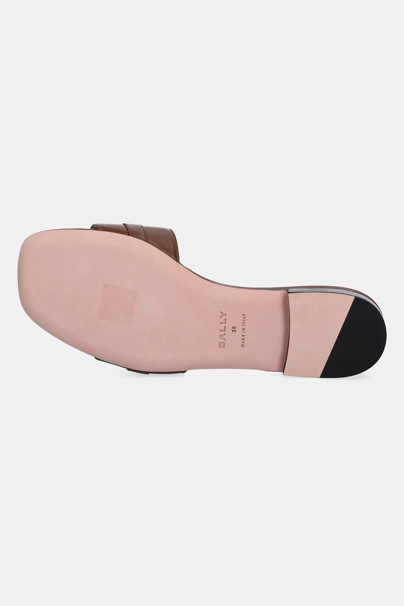 Кожаные шлепанцы - фото 5