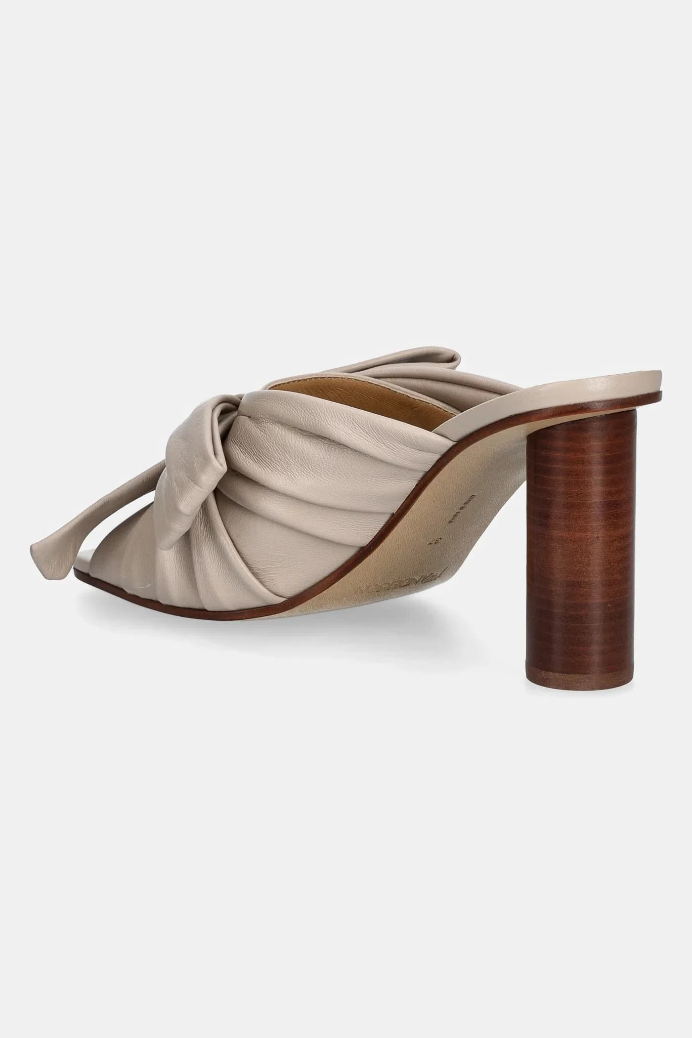 Кожаные шлепанцы - фото 3