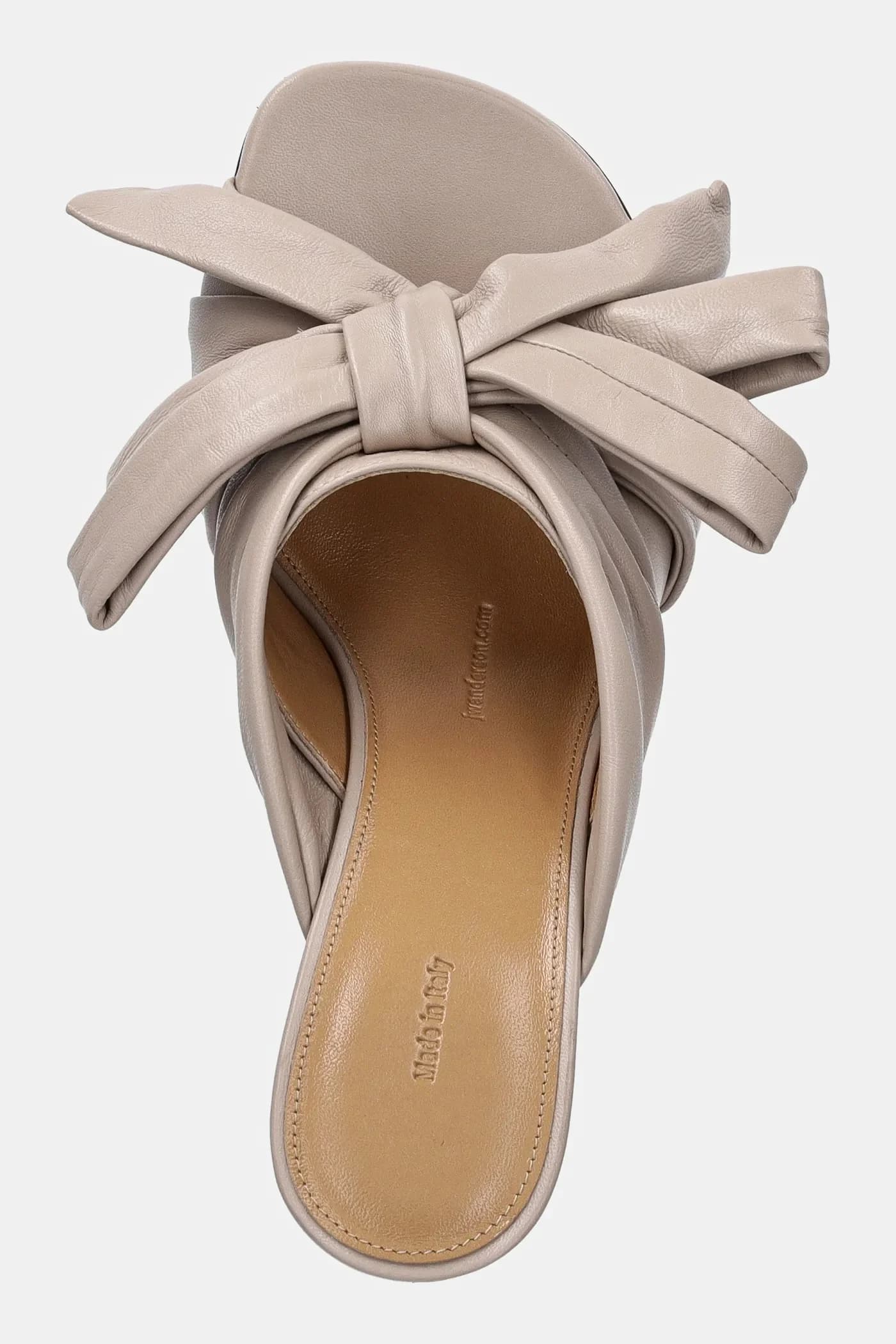 Кожаные шлепанцы - фото 4