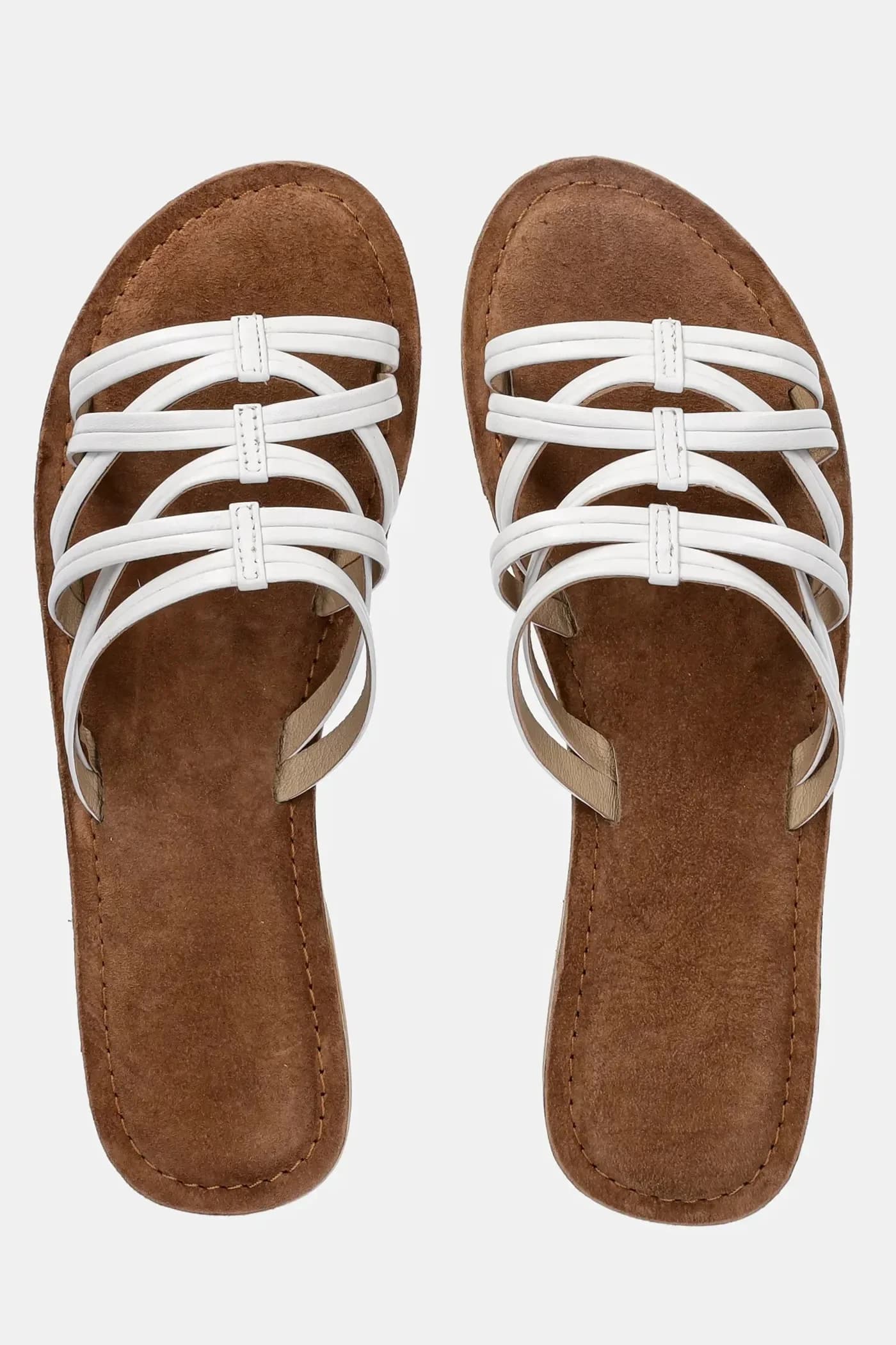 Кожаные шлепанцы - фото 4