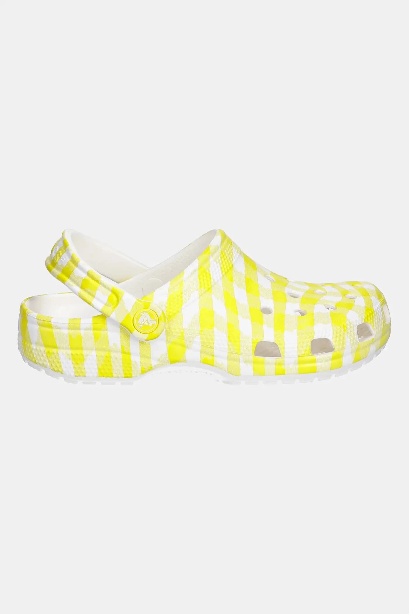 Классические шлепанцы-сабо в клетку Gingham - фото 2