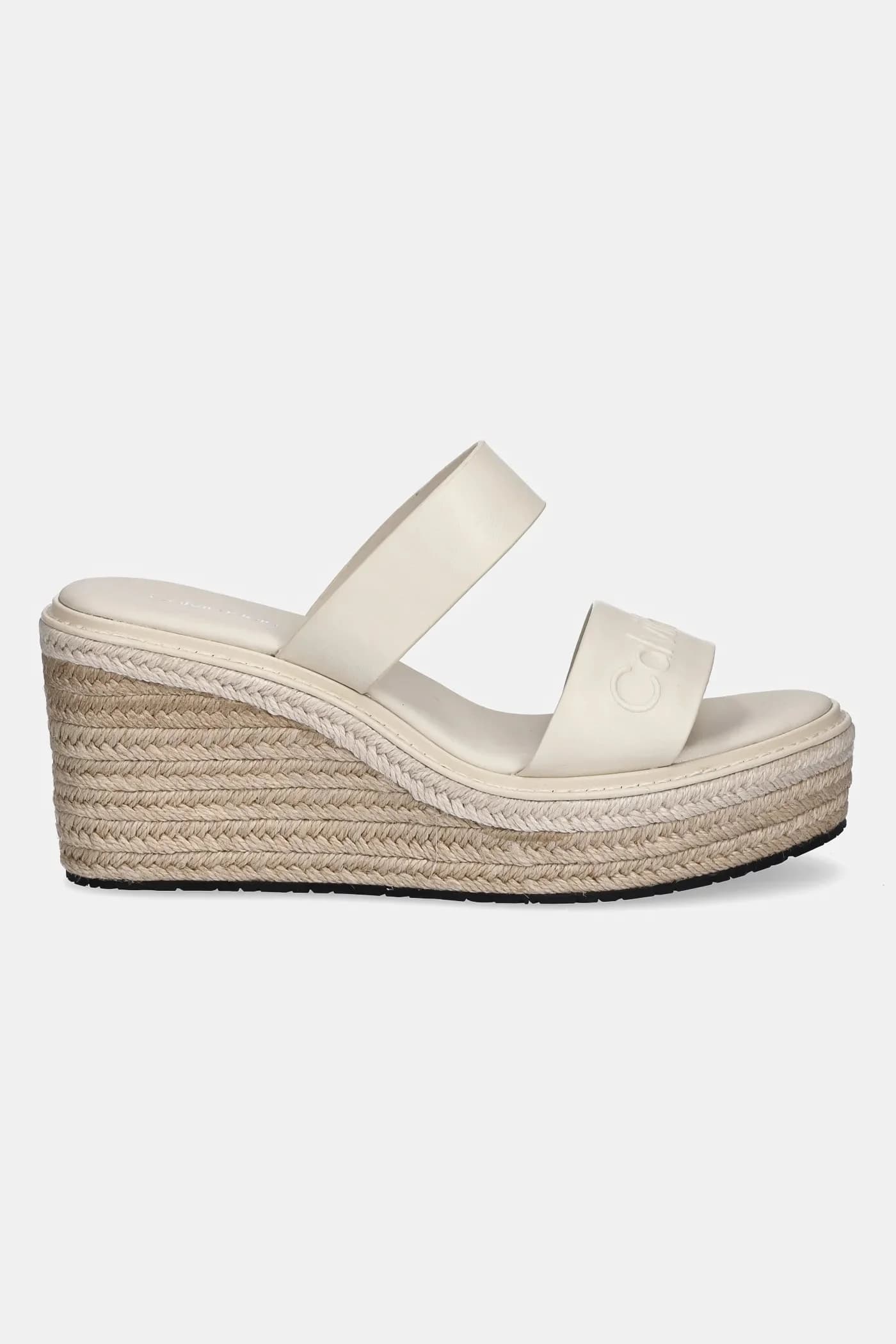 Кожаные шлепанцы WEDGE SANDAL 50 - HE - фото 2