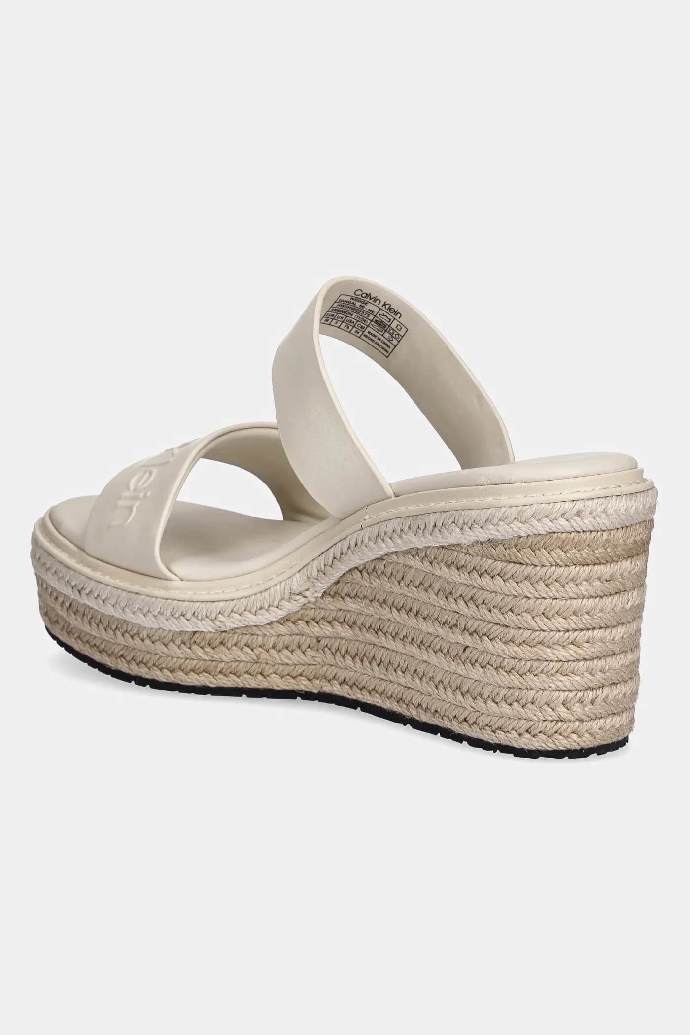 Кожаные шлепанцы WEDGE SANDAL 50 - HE - фото 3