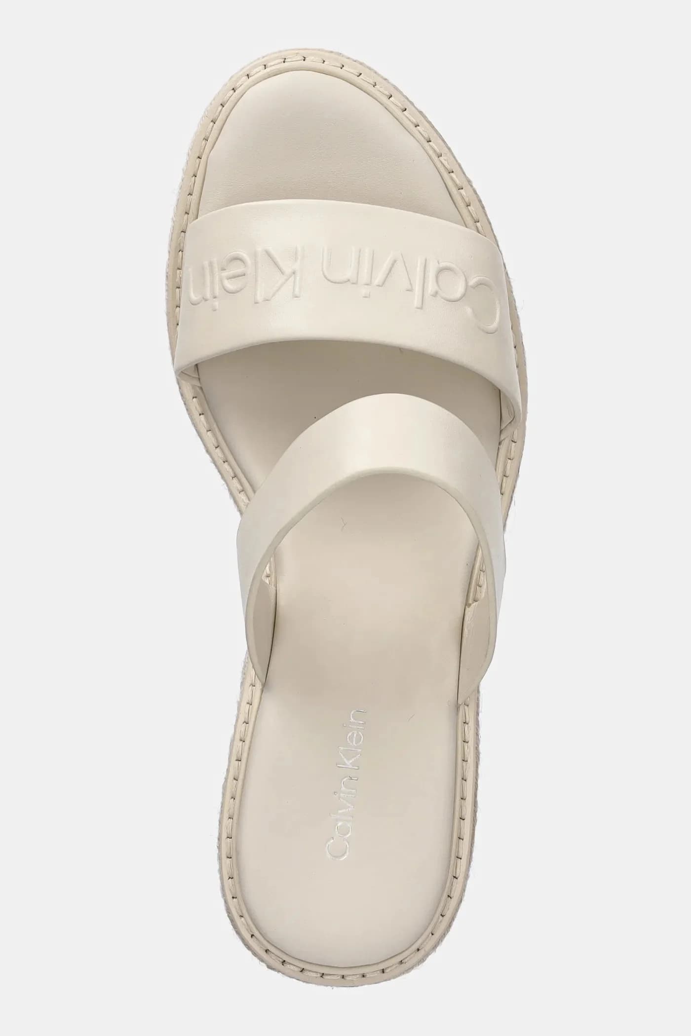 Кожаные шлепанцы WEDGE SANDAL 50 - HE - фото 4