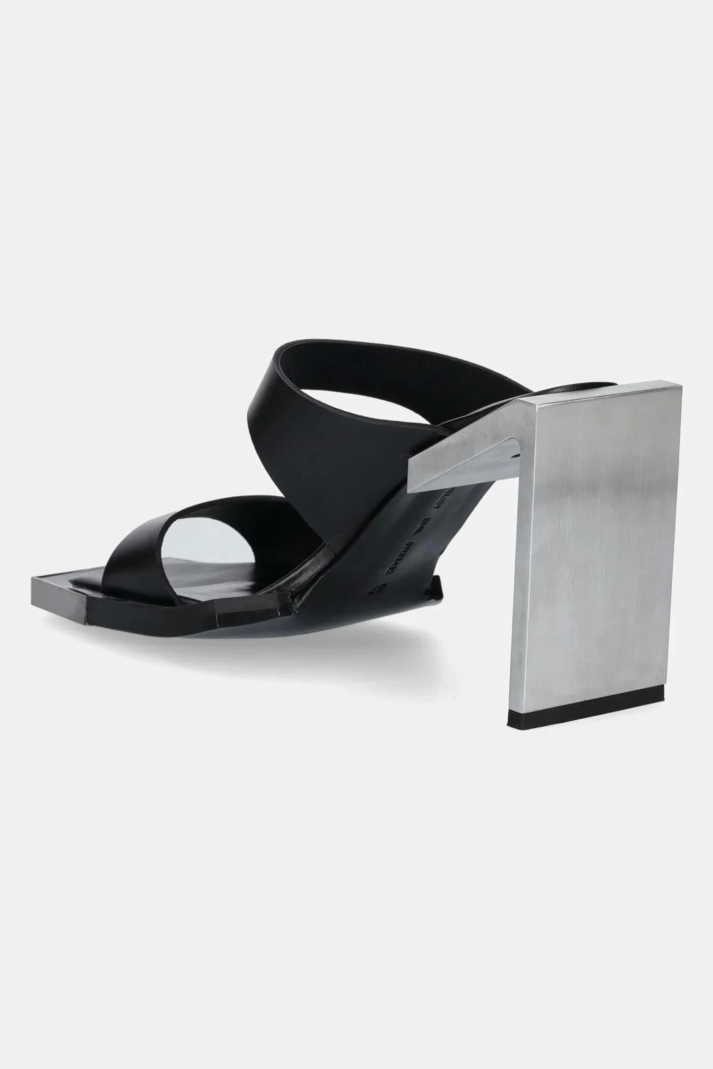 Кожаные шлепанцы - фото 3