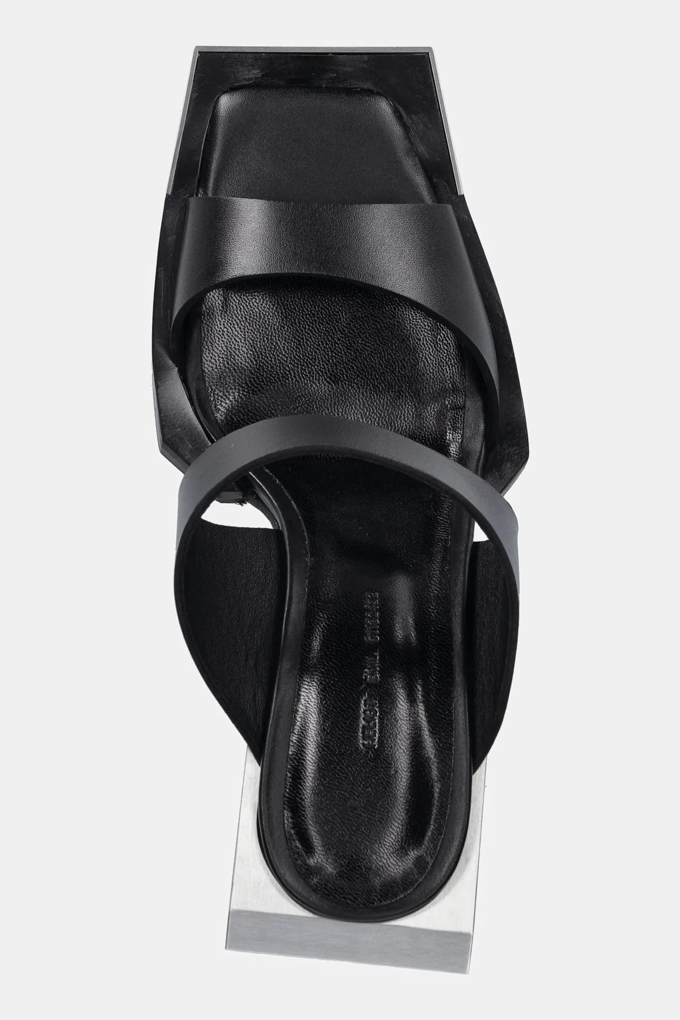 Кожаные шлепанцы - фото 4