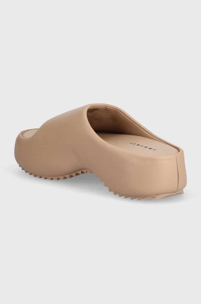 Кожаные шлепанцы наппа C-11 - фото 3