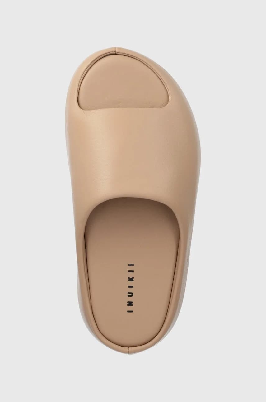 Кожаные шлепанцы наппа C-11 - фото 4