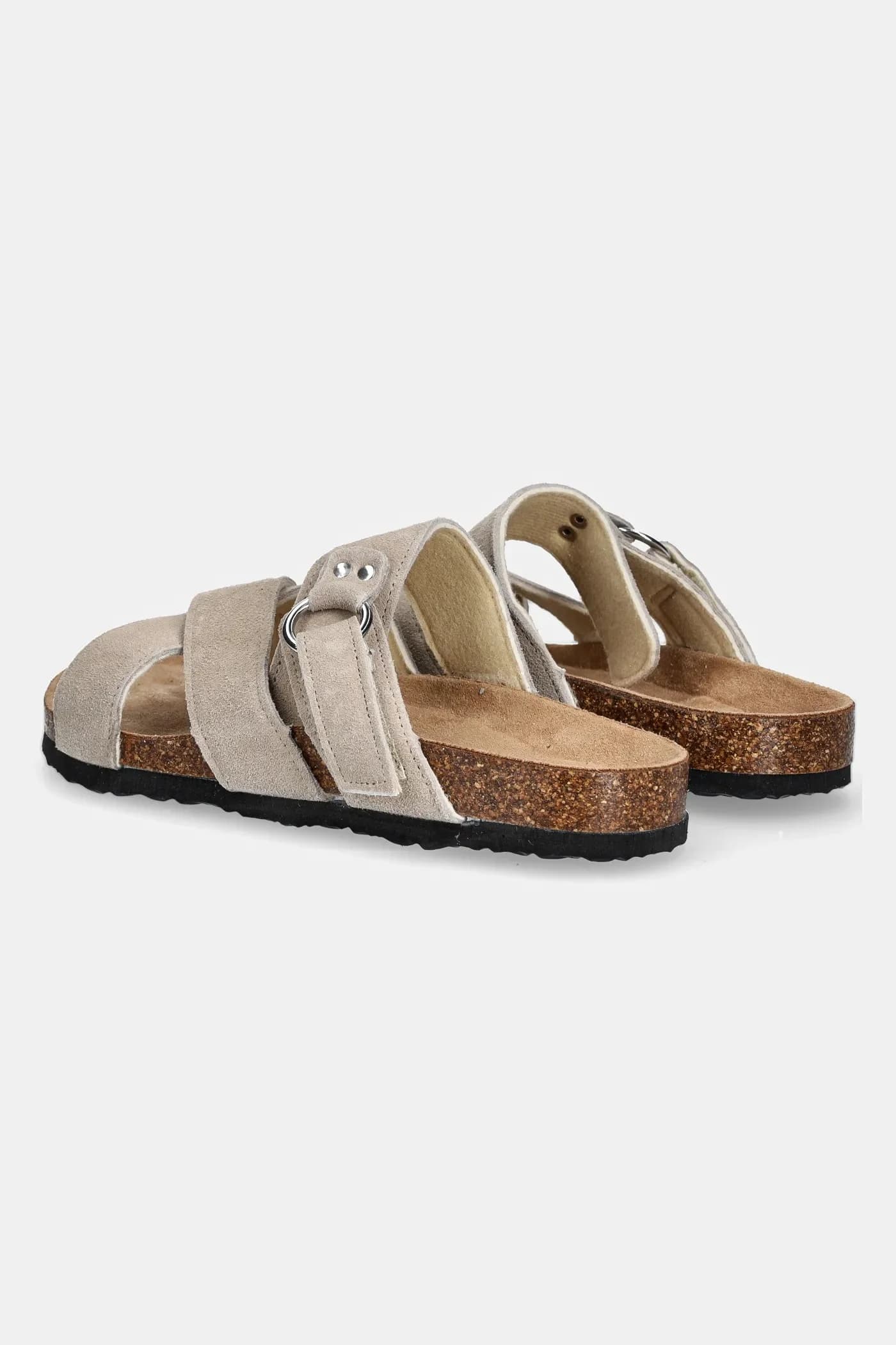 Замшевые шлепанцы - фото 3