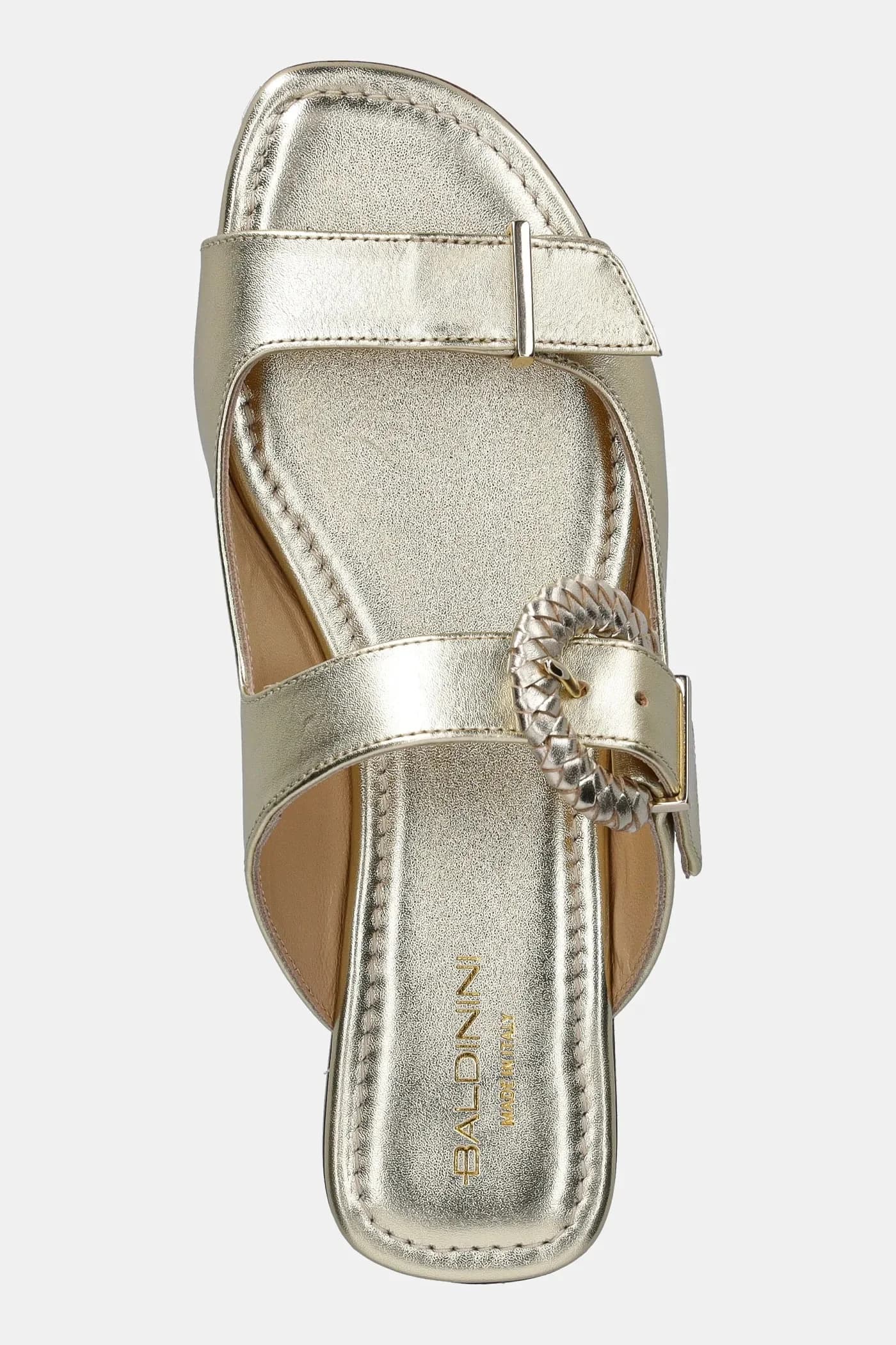 Кожаные шлепанцы - фото 4