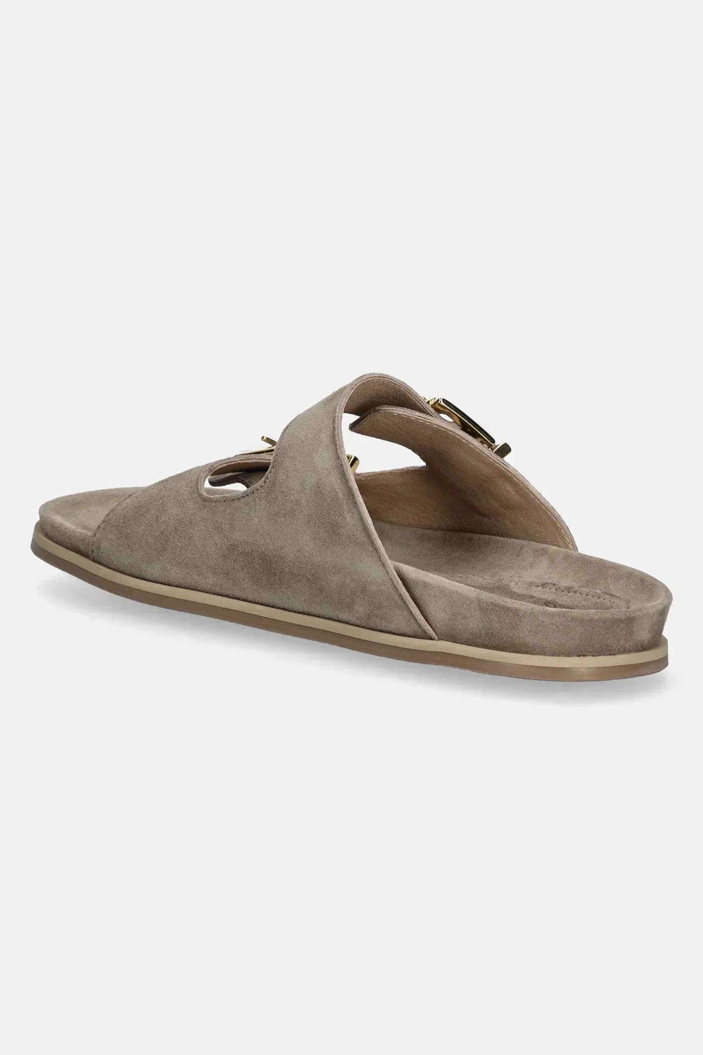 Замшевые шлепанцы - фото 3