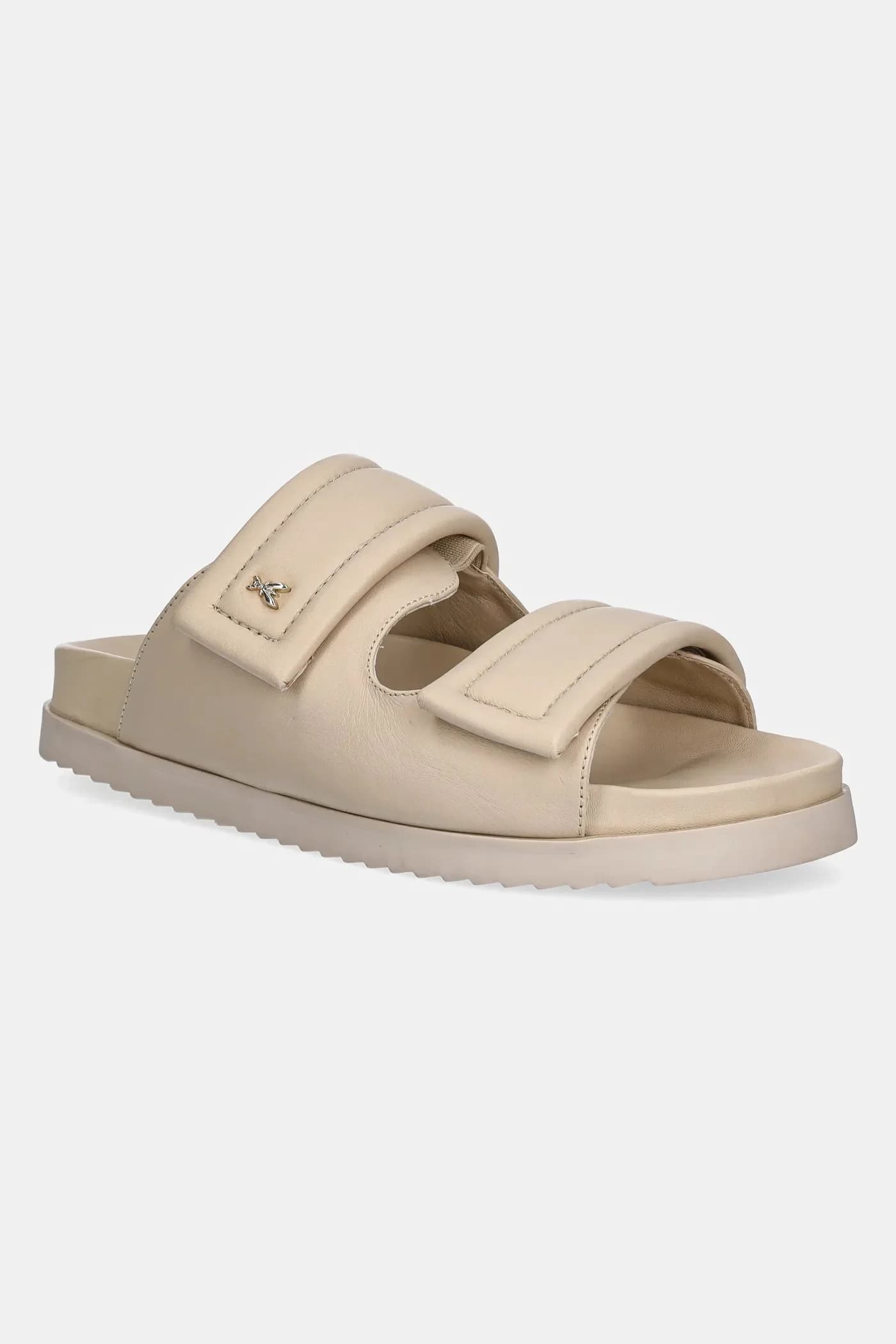 Кожаные шлепанцы