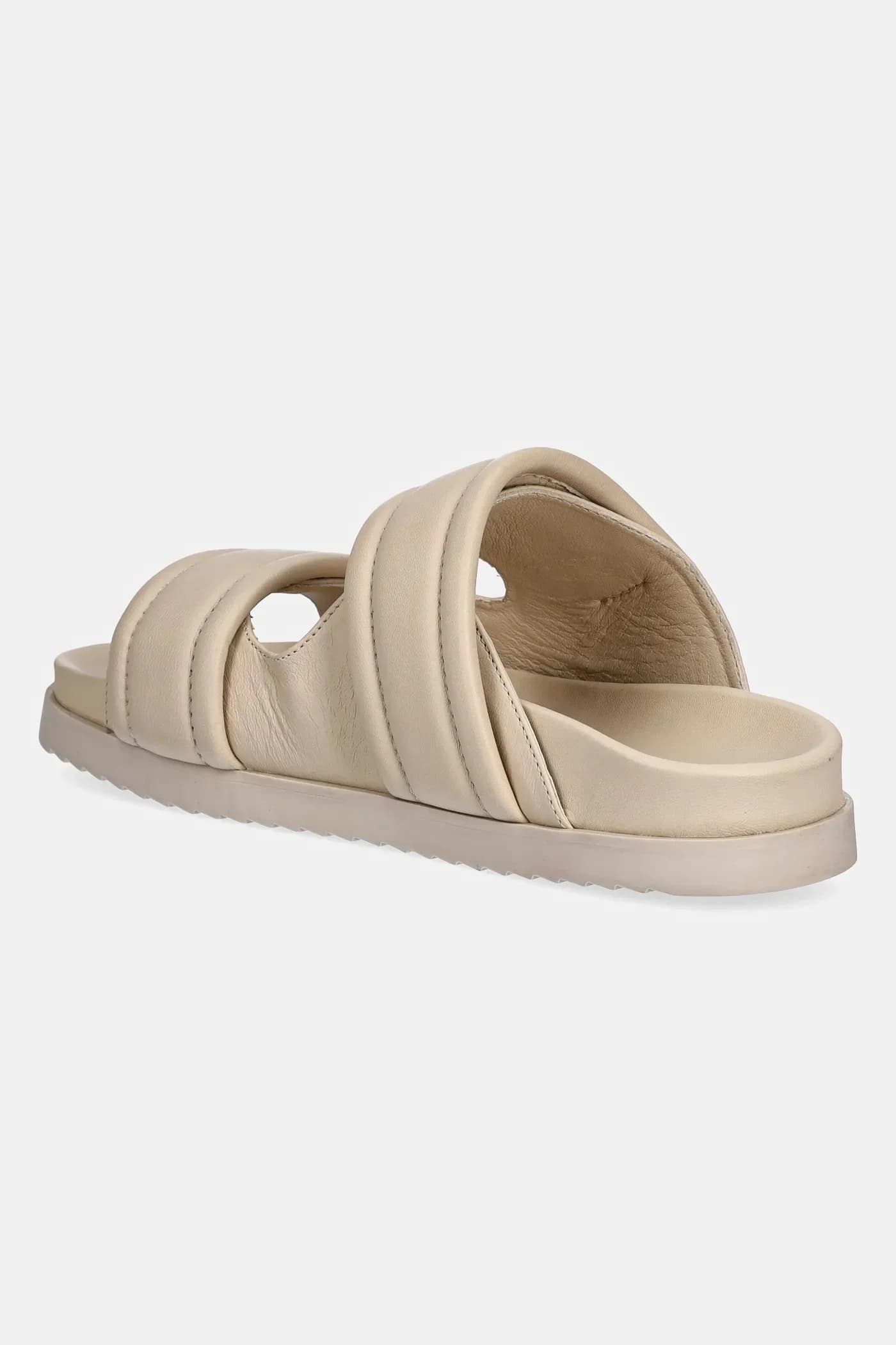 Кожаные шлепанцы - фото 3