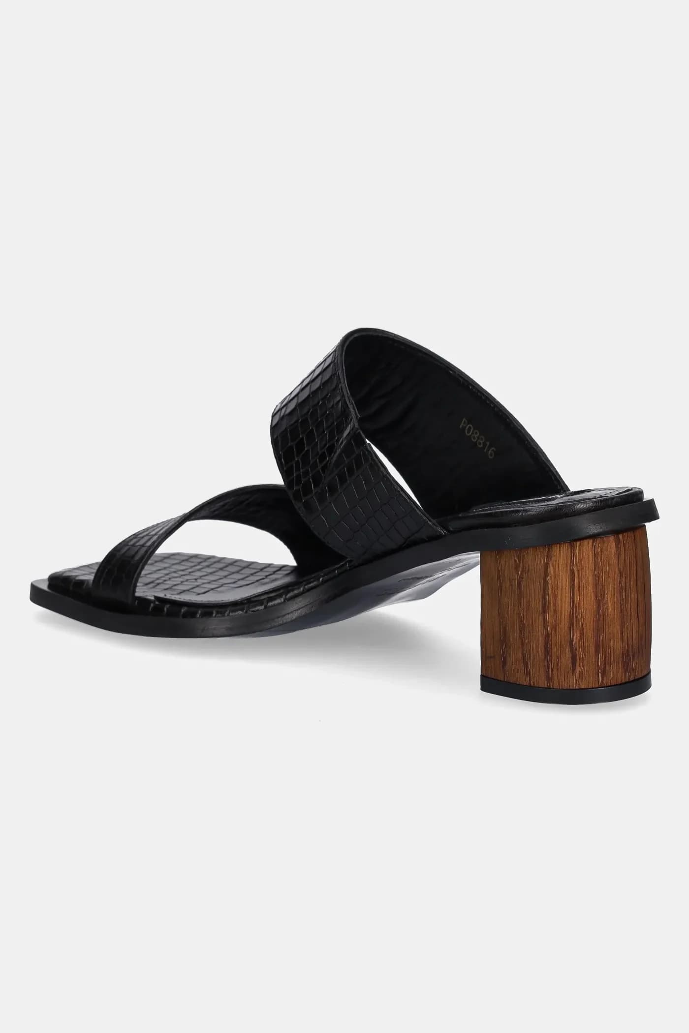 Кожаные шлепанцы Gabin Alli - фото 3