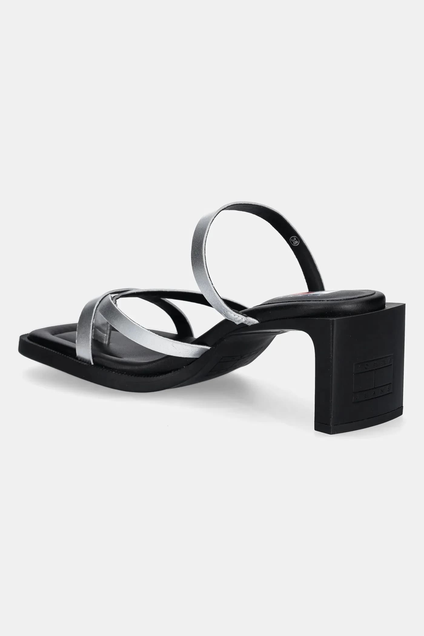 Кожаные шлепанцы THE SOHO SANDAL METALLIC - фото 3