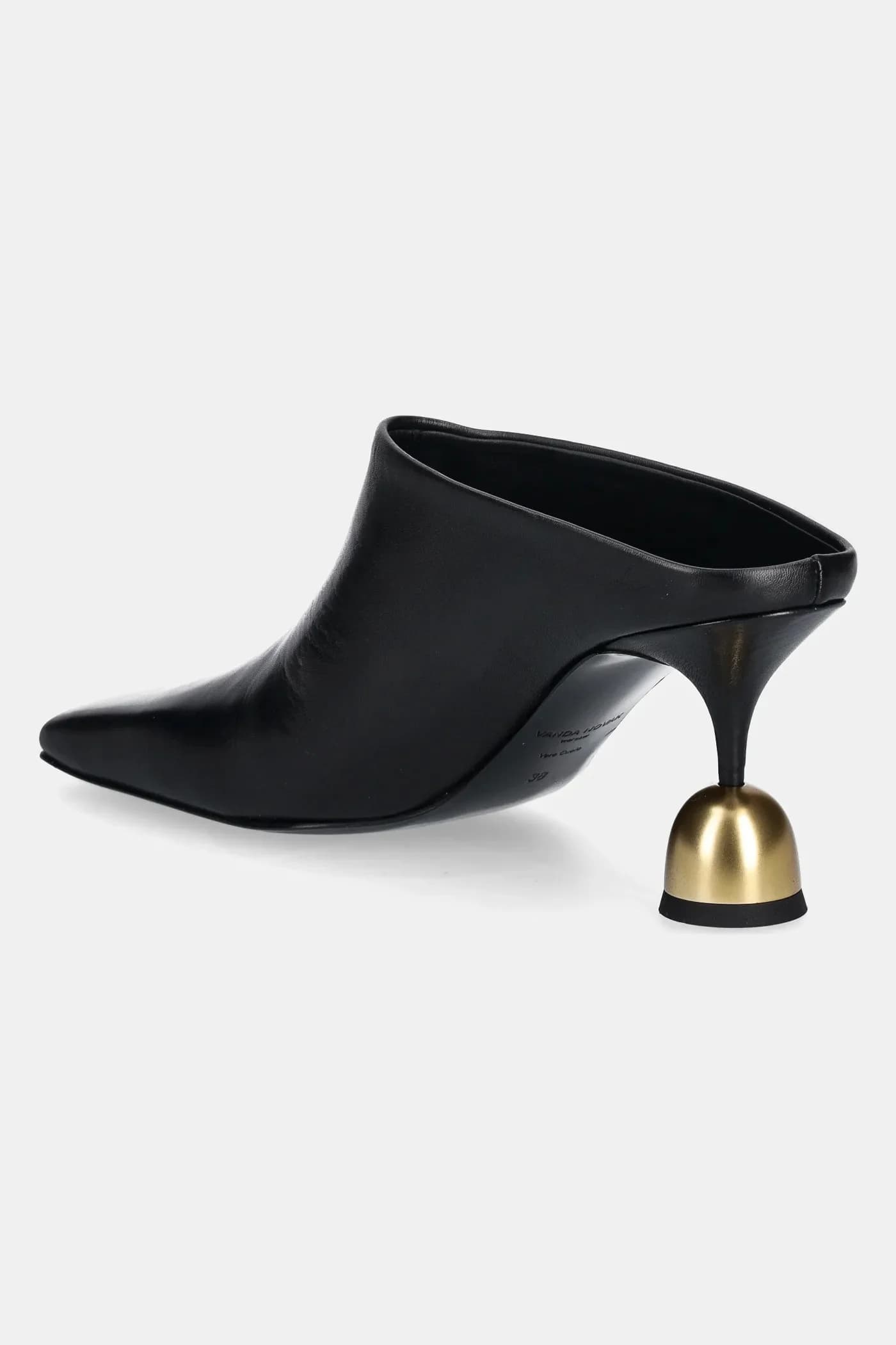 Donna кожаные шлепанцы - фото 3