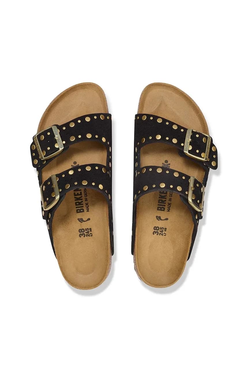 замшевые шлепанцы Arizona Rivet - фото 4