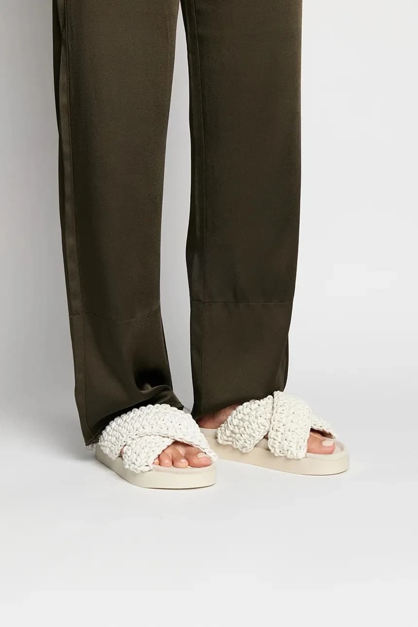 Тканые шлепанцы - фото 6