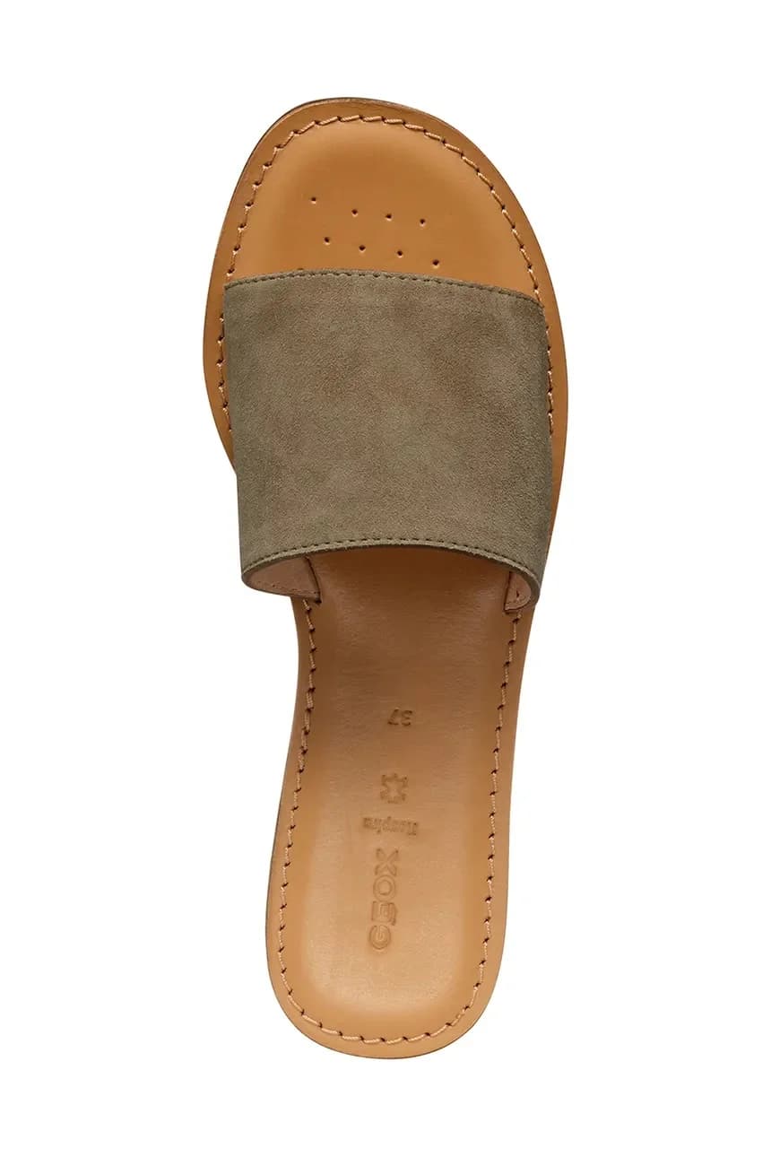 Замшевые тапочки D MADDALUSIAC - фото 5