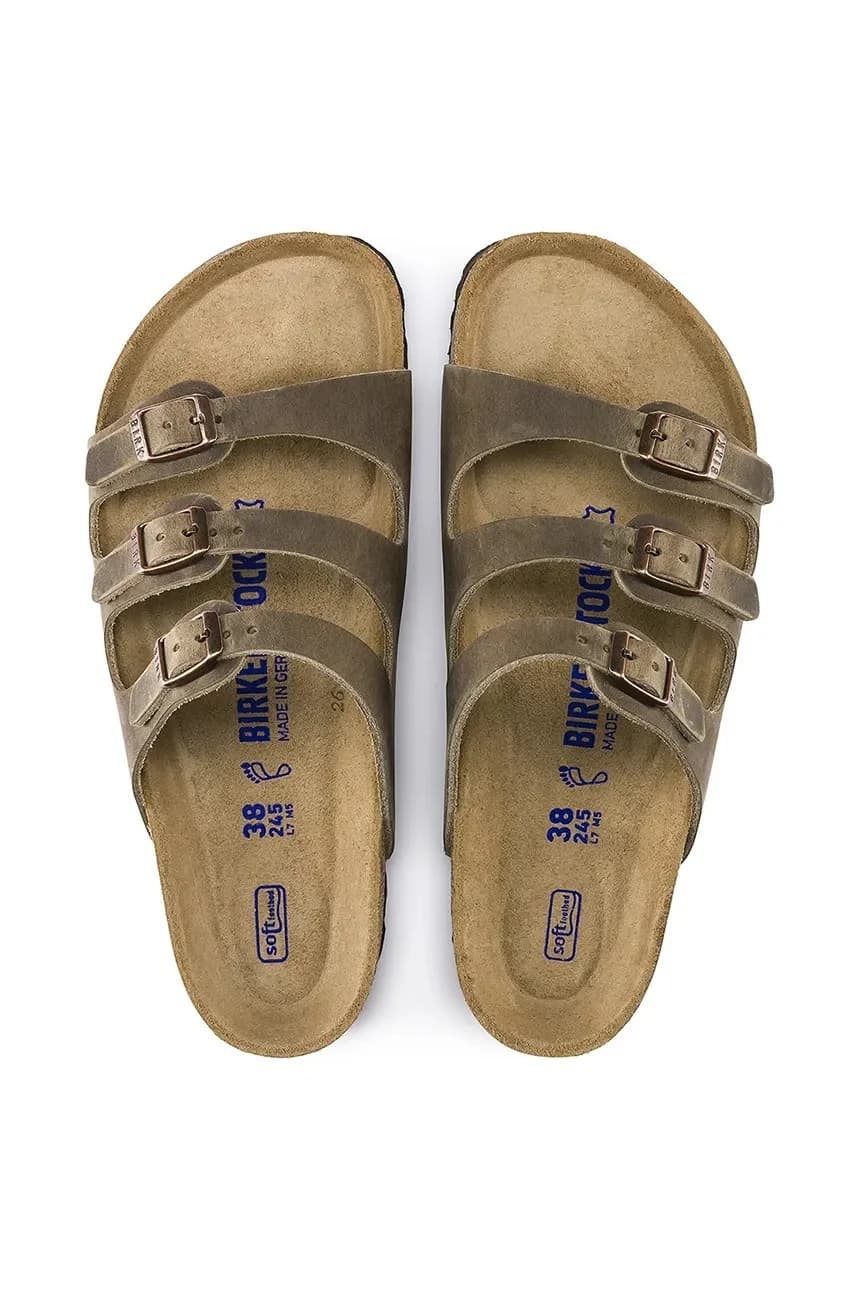 Кожаные шлепанцы Florida SFB - фото 5