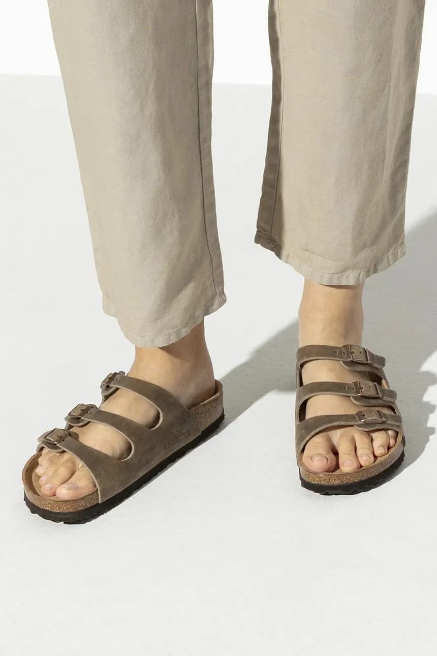 Кожаные шлепанцы Florida SFB - фото 7