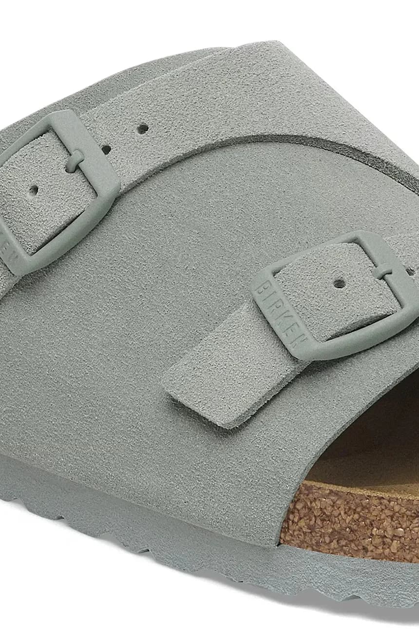 замшевые шлепанцы Zürich - фото 3