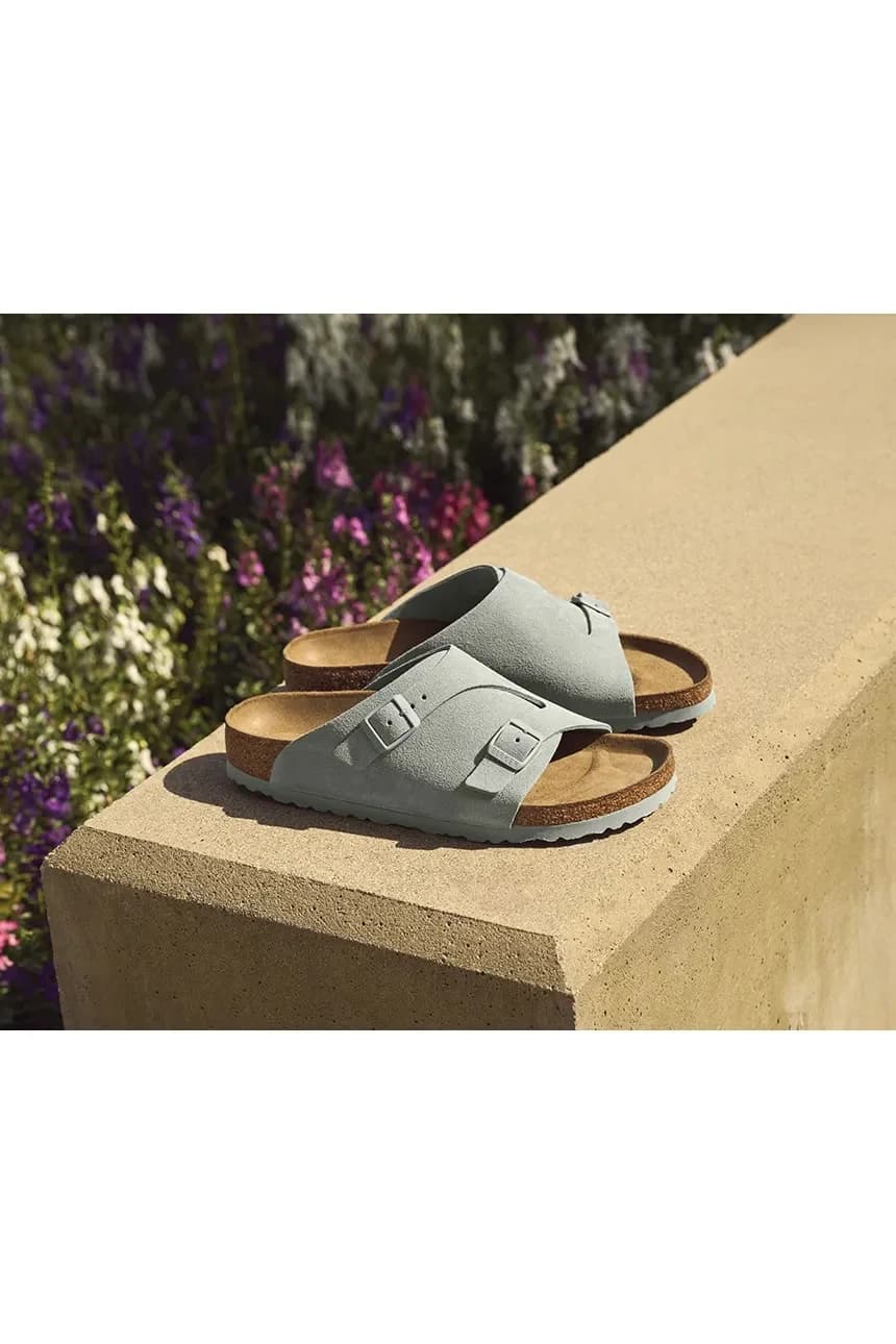 замшевые шлепанцы Zürich - фото 9