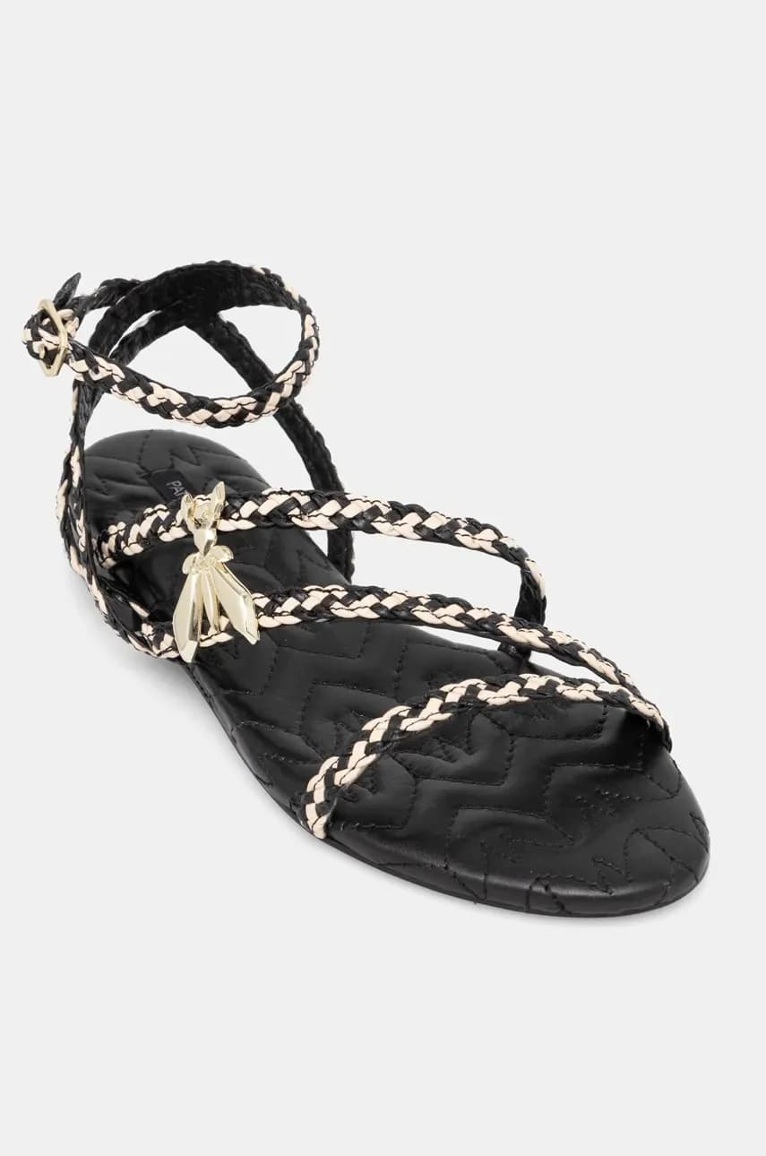 Кожаные сандалии