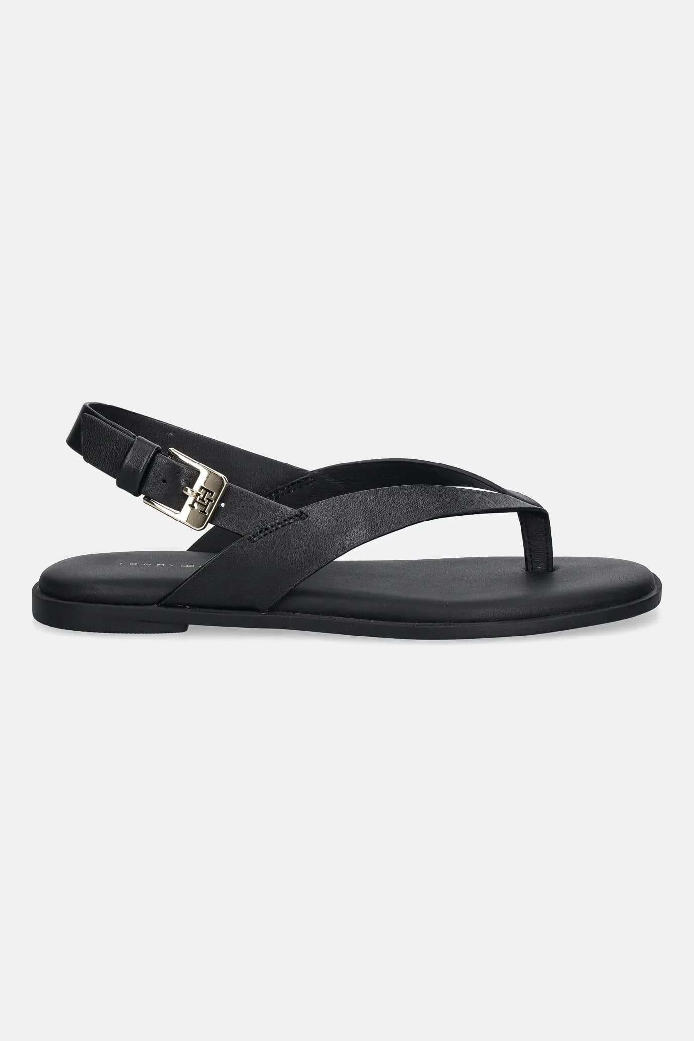 Кожаные сандалии COLOR BLOCK THONG FLAT SANDAL - фото 2