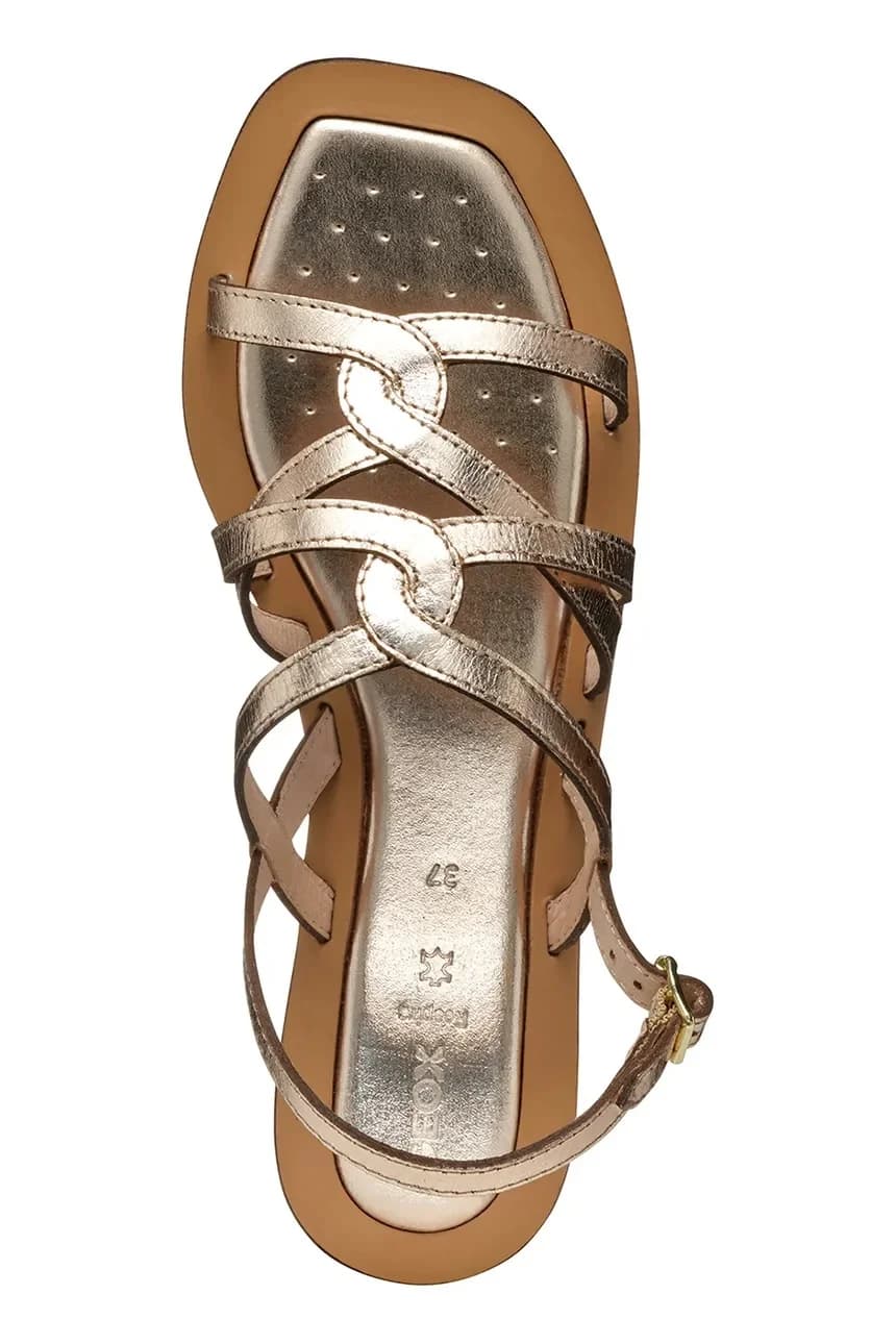 Кожаные сандалии D SOZY QC - фото 5