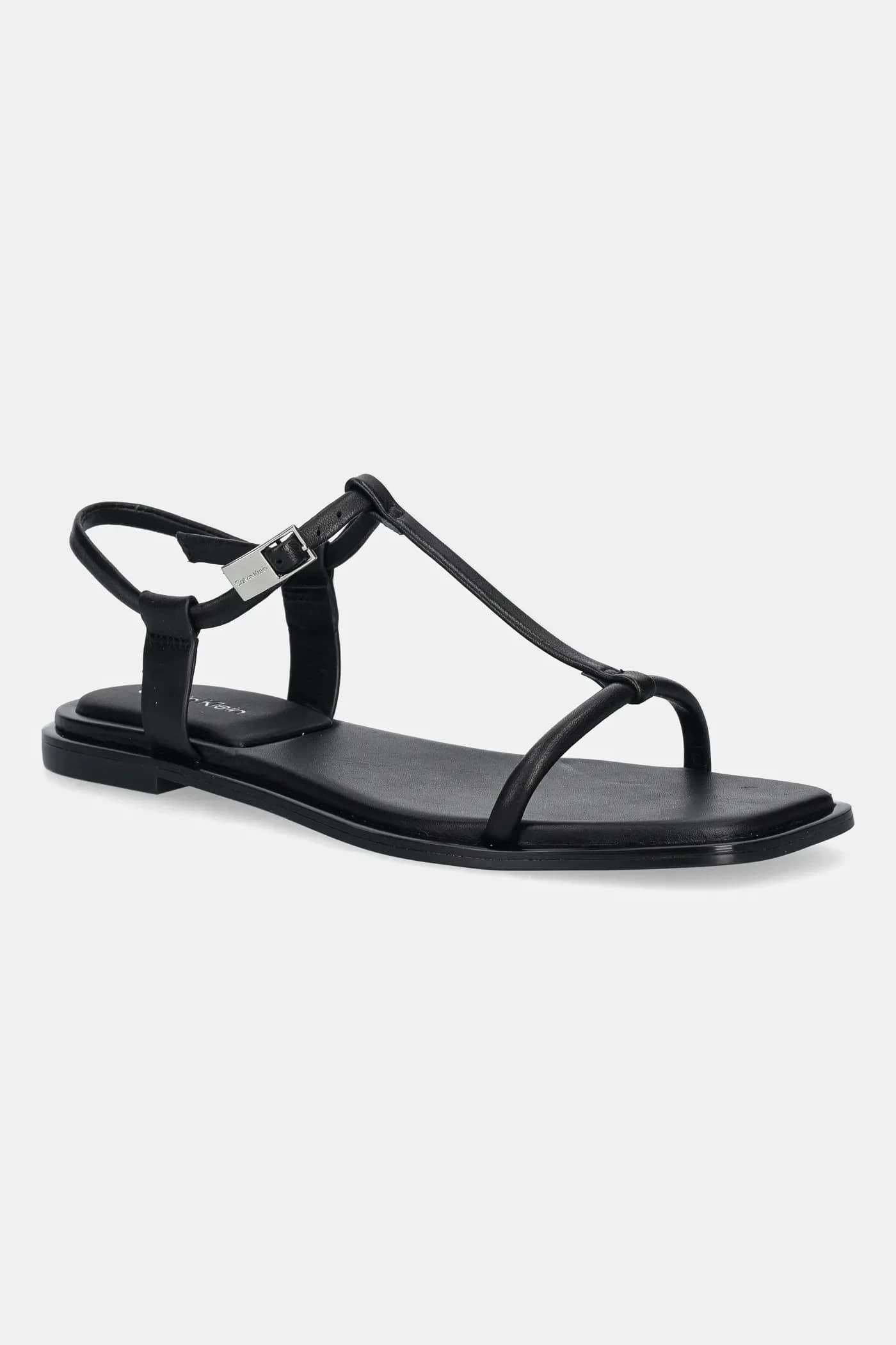 Кожаные сандалии FLAT SANDAL SQUARED BUCKLE LTH