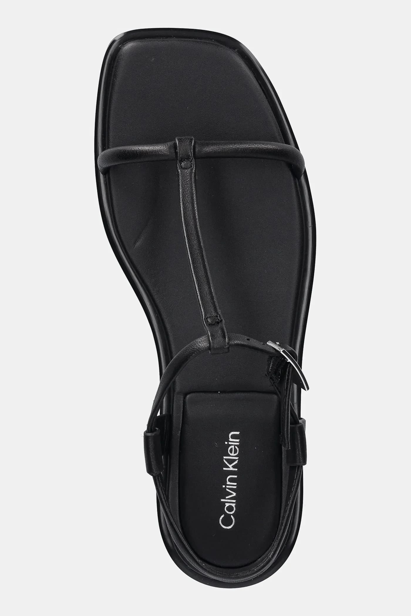 Кожаные сандалии FLAT SANDAL SQUARED BUCKLE LTH - фото 4