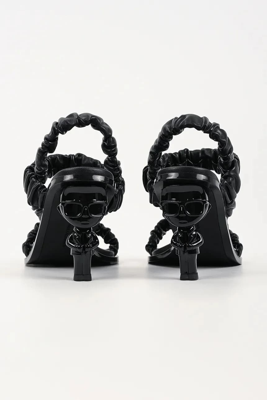 кожаные босоножки Karl Nft Heel - фото 3