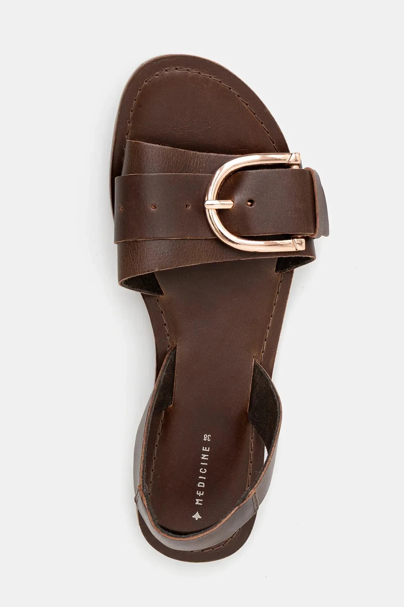 Кожаные сандалии - фото 4